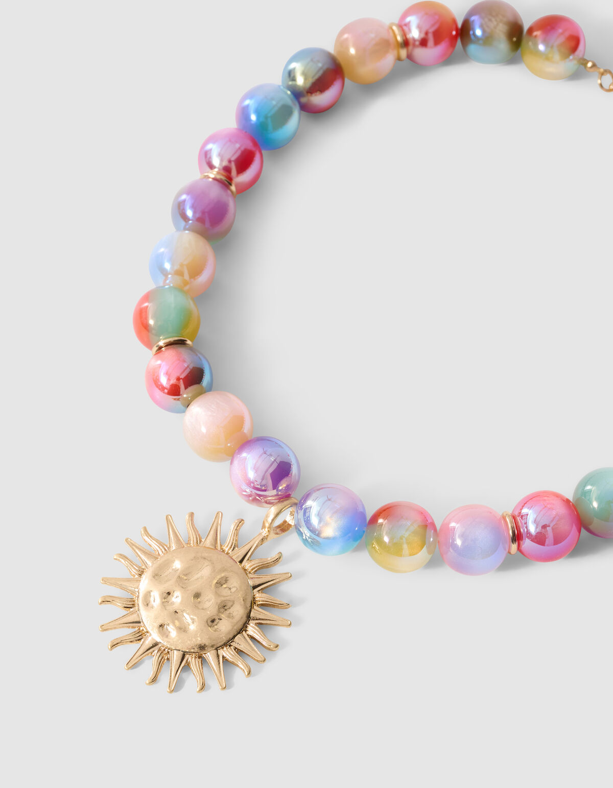 Beaded Sun Ketting Multi SHOEBY ACCESSOIRES