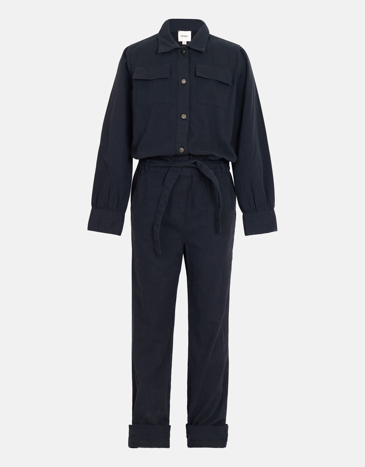 Embroidery Jumpsuit Donkergrijs SHOEBY GIRLS