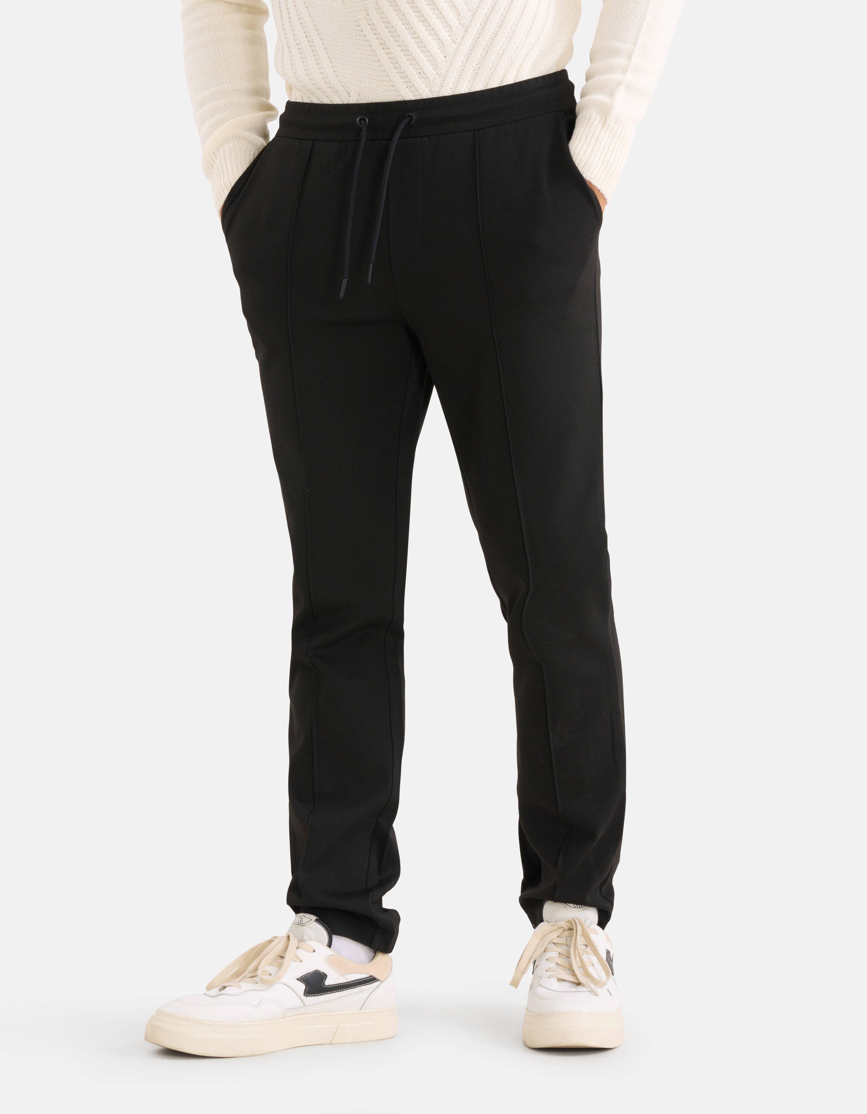 Tricot Broek Zwart SHOEBY MEN