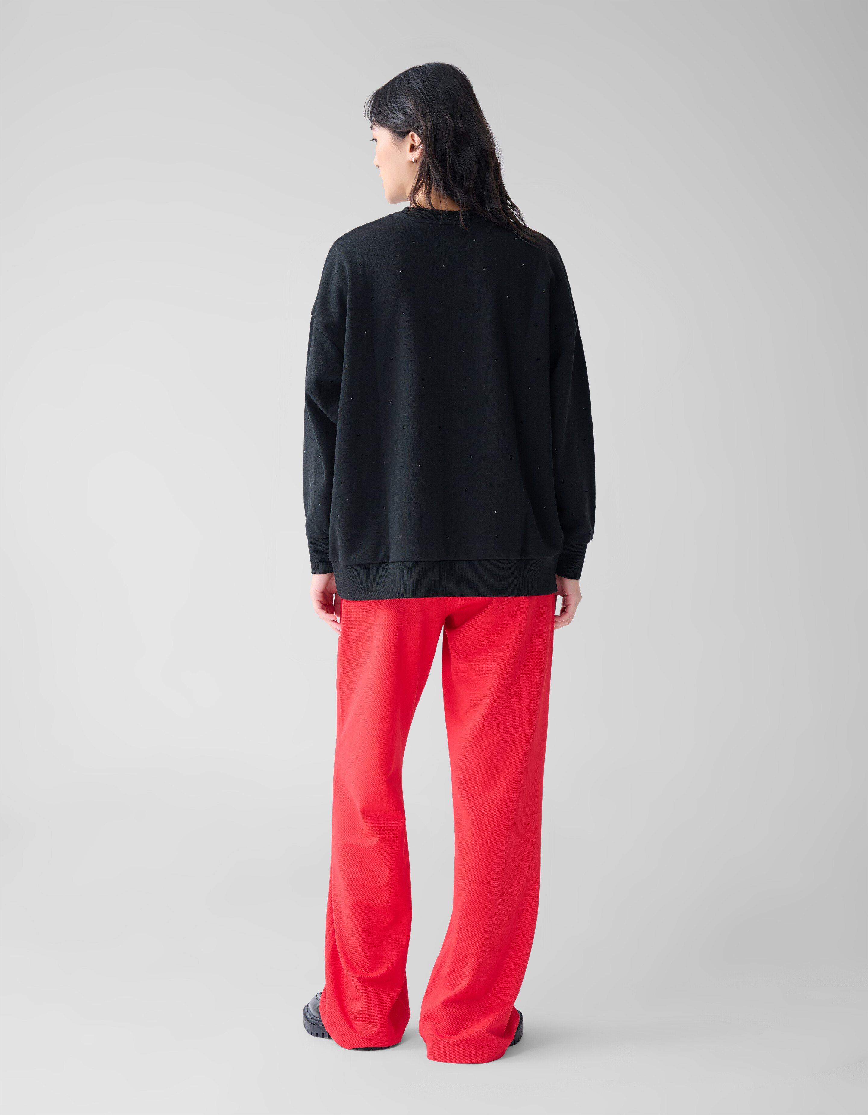 Strass Sweater Zwart SHOEBY WOMEN