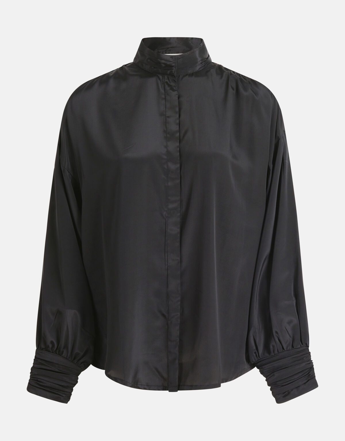 Satijnen Blouse Zwart SHOEBY WOMEN