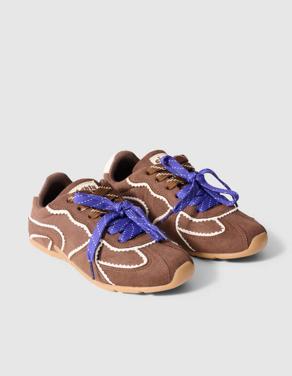 Scalloped Sneaker Bruin SHOEBY SHOES
