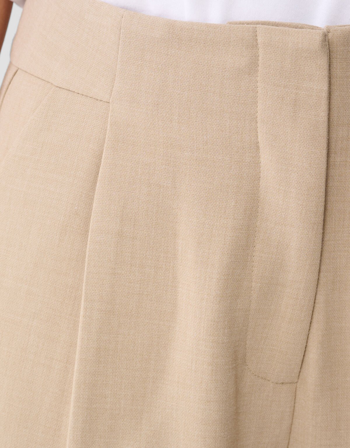 Barrel Fit Broek Zand SHOEBY WOMEN