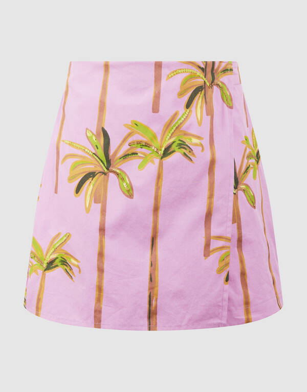 Palm Sequin Skort Lichtpaars SHOEBY GIRLS