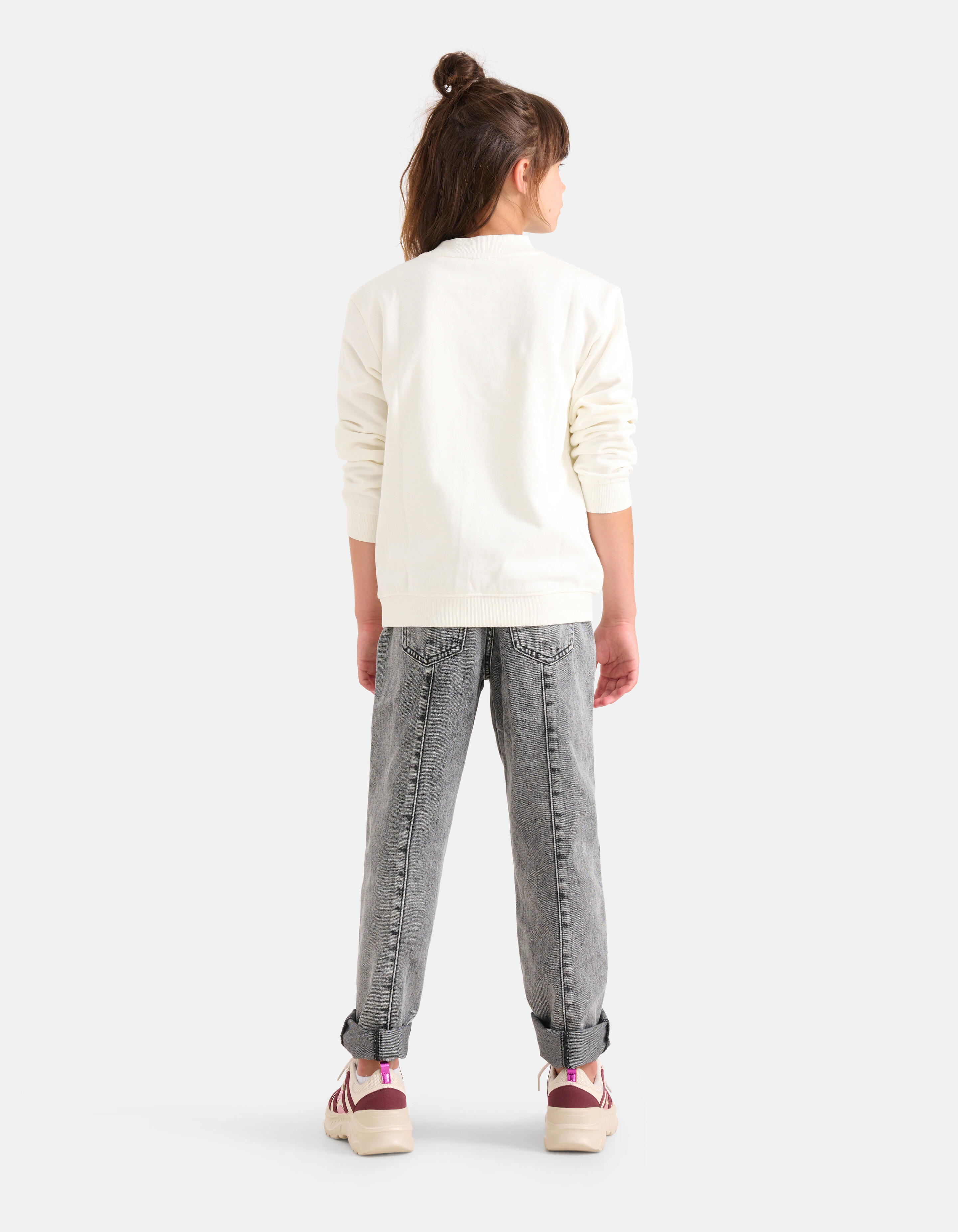 Western Sweater Gebroken Wit SHOEBY GIRLS