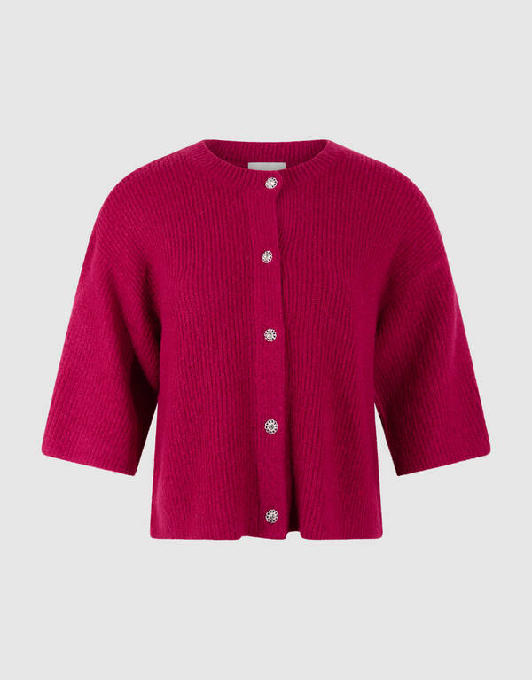 Korte Mouwen Vest Roze SHOEBY WOMEN