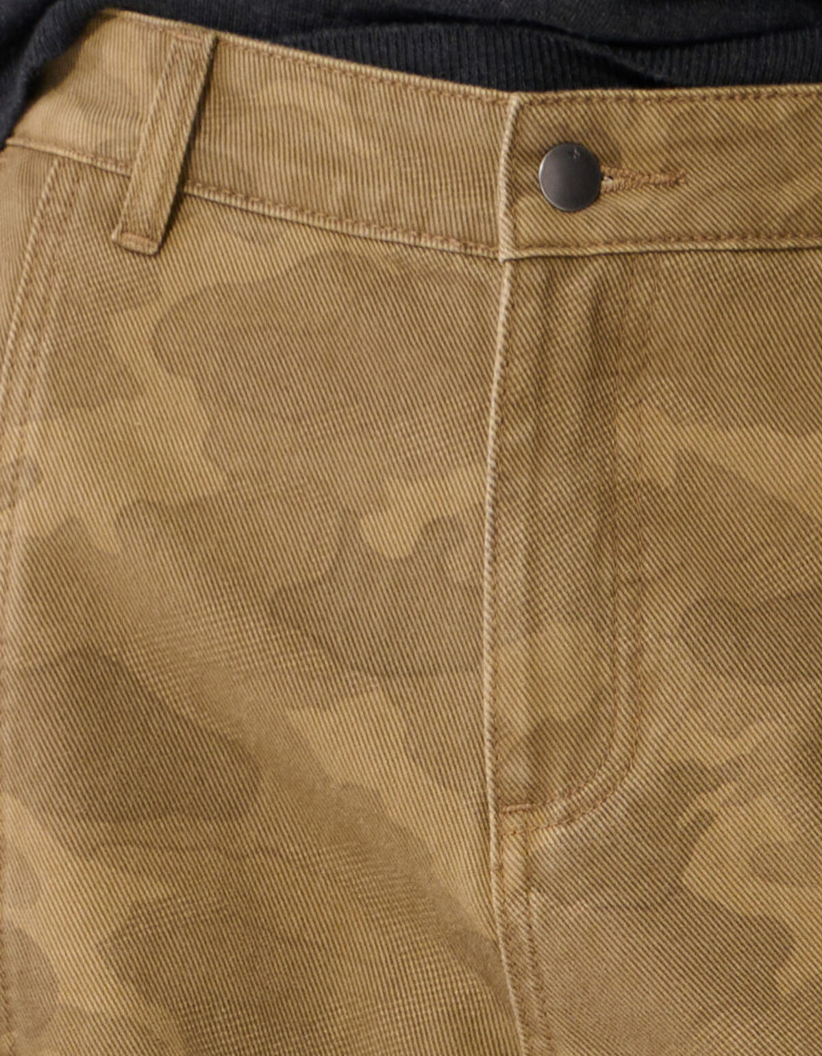 Camo Baggy Fit Jeans Bruin SHOEBY WOMEN