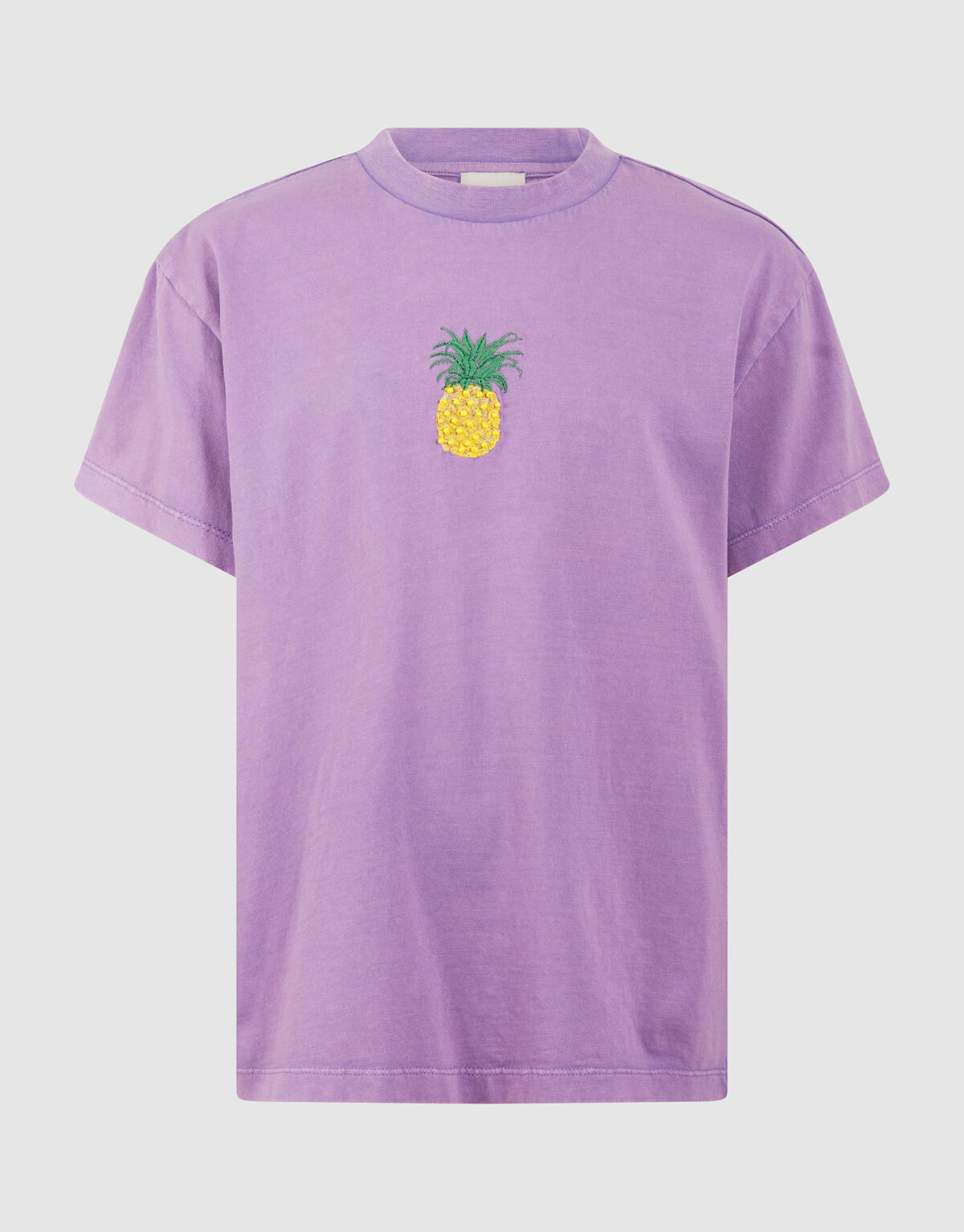 Washed Pineapple Artwork T-shirt Paars SHOEBY GIRLS