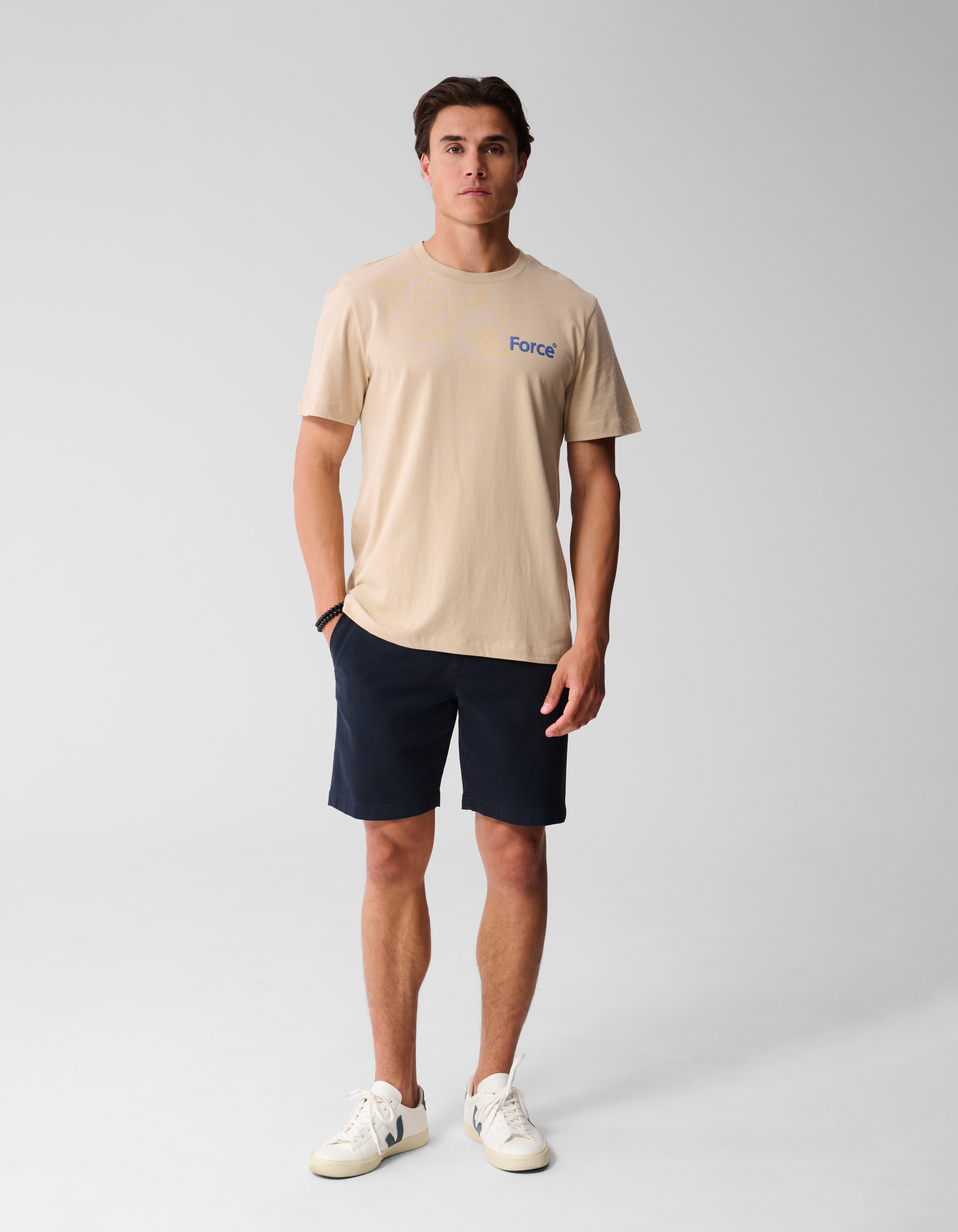 Force T-shirt Zand SHOEBY MEN