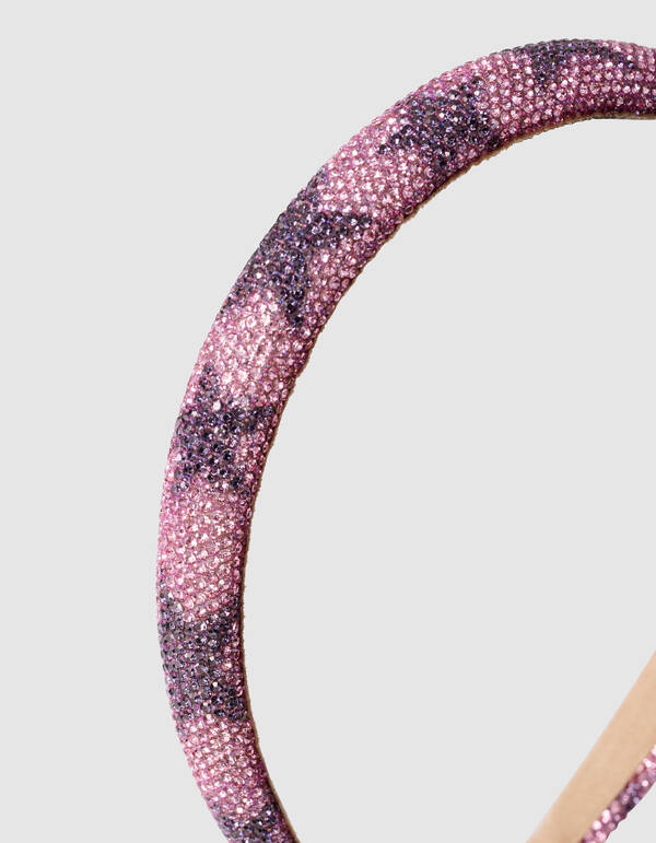 Ster Strass Haarband Roze SHOEBY ACCESSOIRES