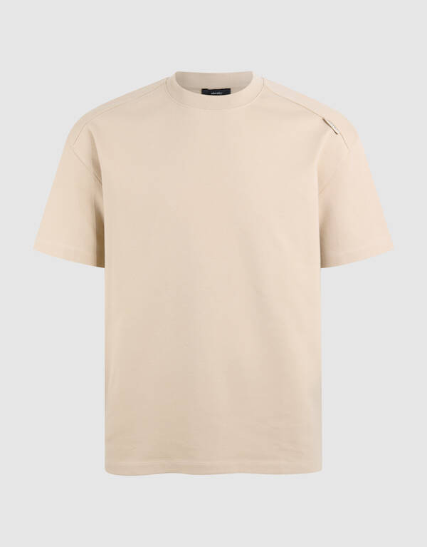Label T-shirt Zand SHOEBY MEN