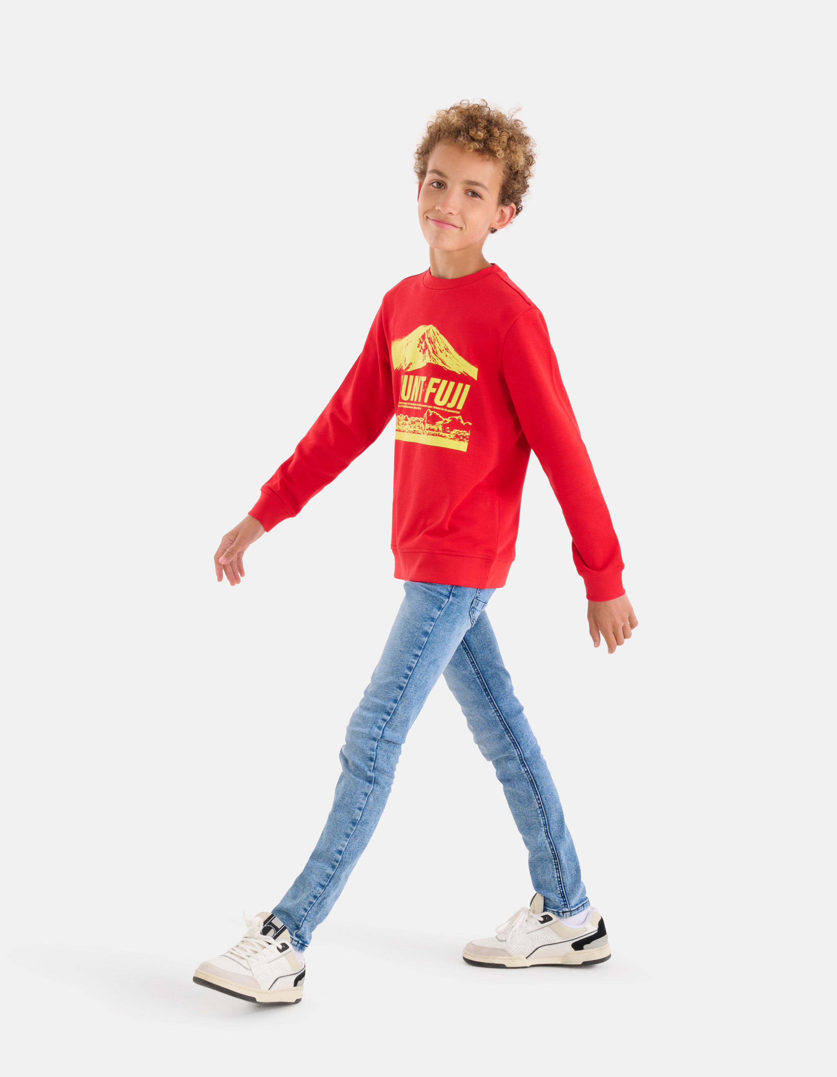 Printed Sweater Rood SHOEBY BOYS