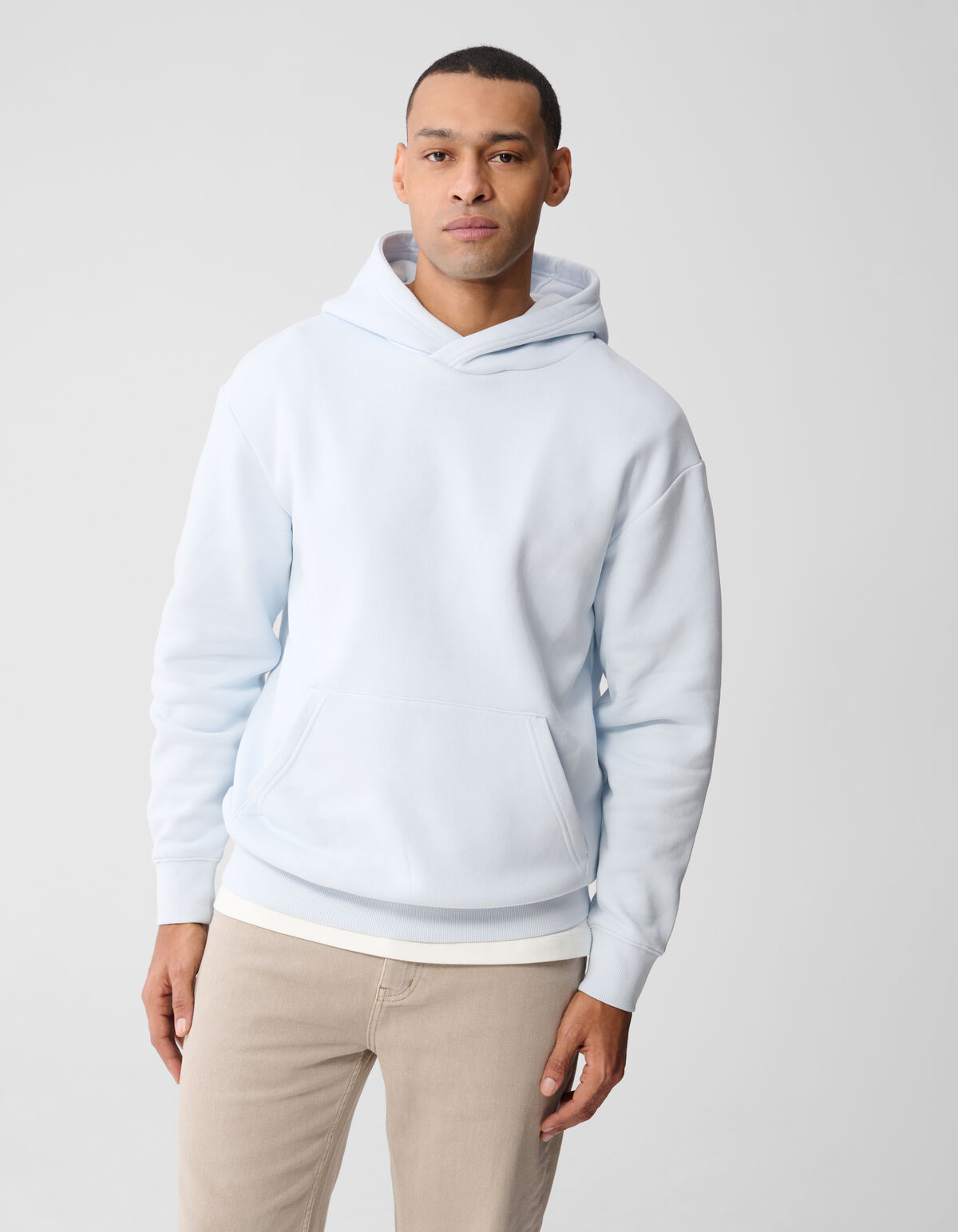 Sweat Hoodie Lichtblauw SHOEBY MEN