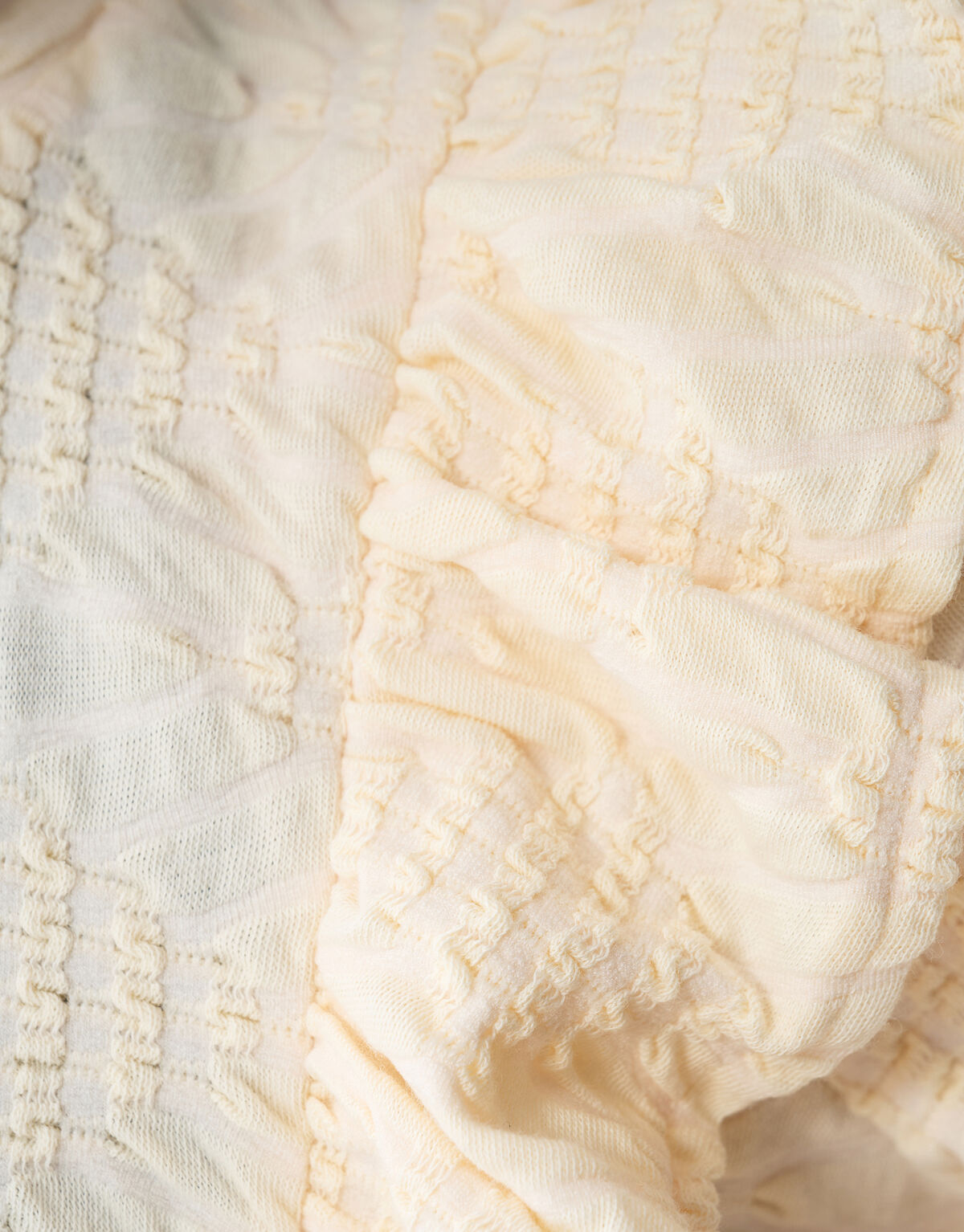 Ruffle Top Gebroken Wit SHOEBY GIRLS