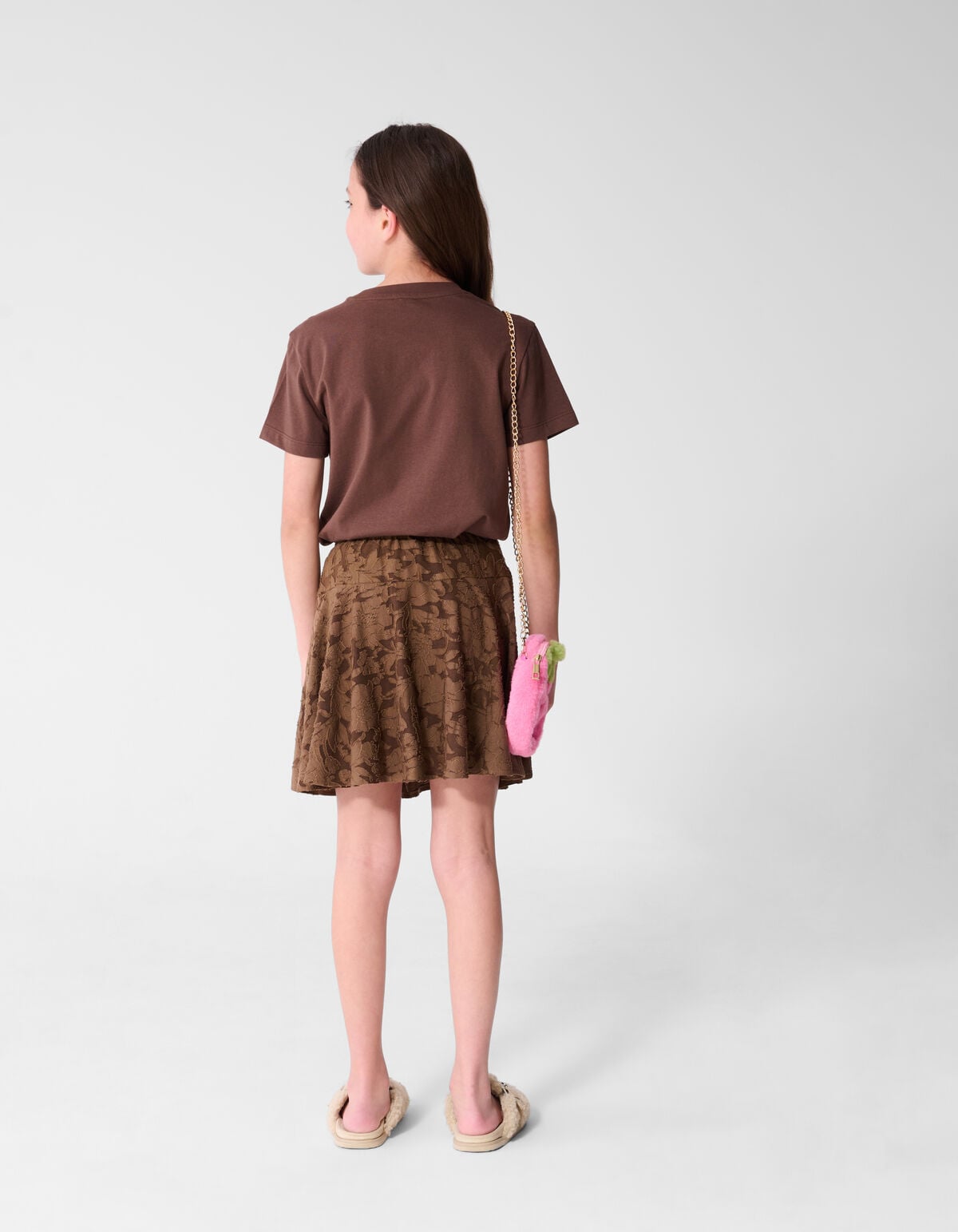 Progress Artwork T-shirt Bruin SHOEBY GIRLS