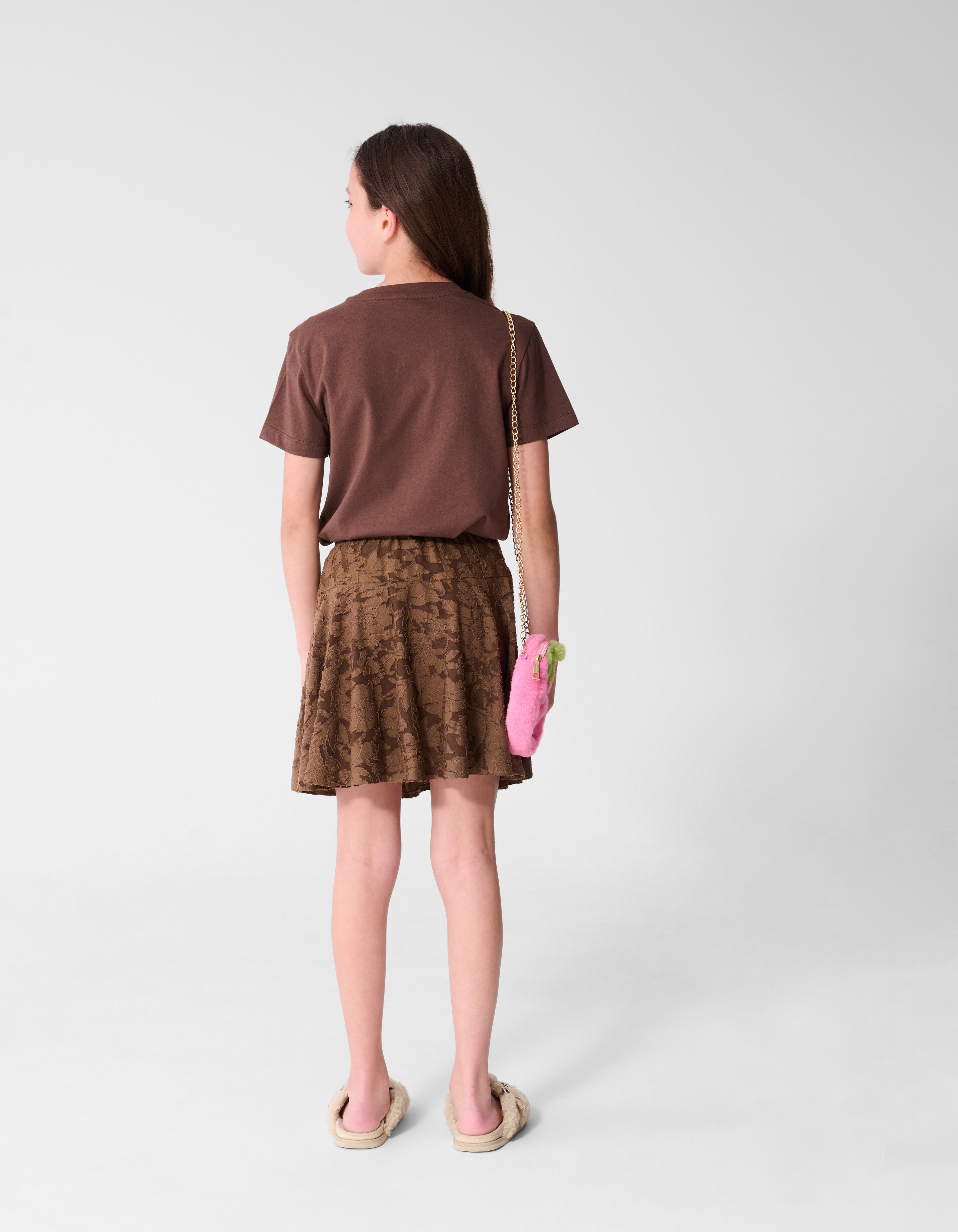 Progress Artwork T-shirt Bruin SHOEBY GIRLS