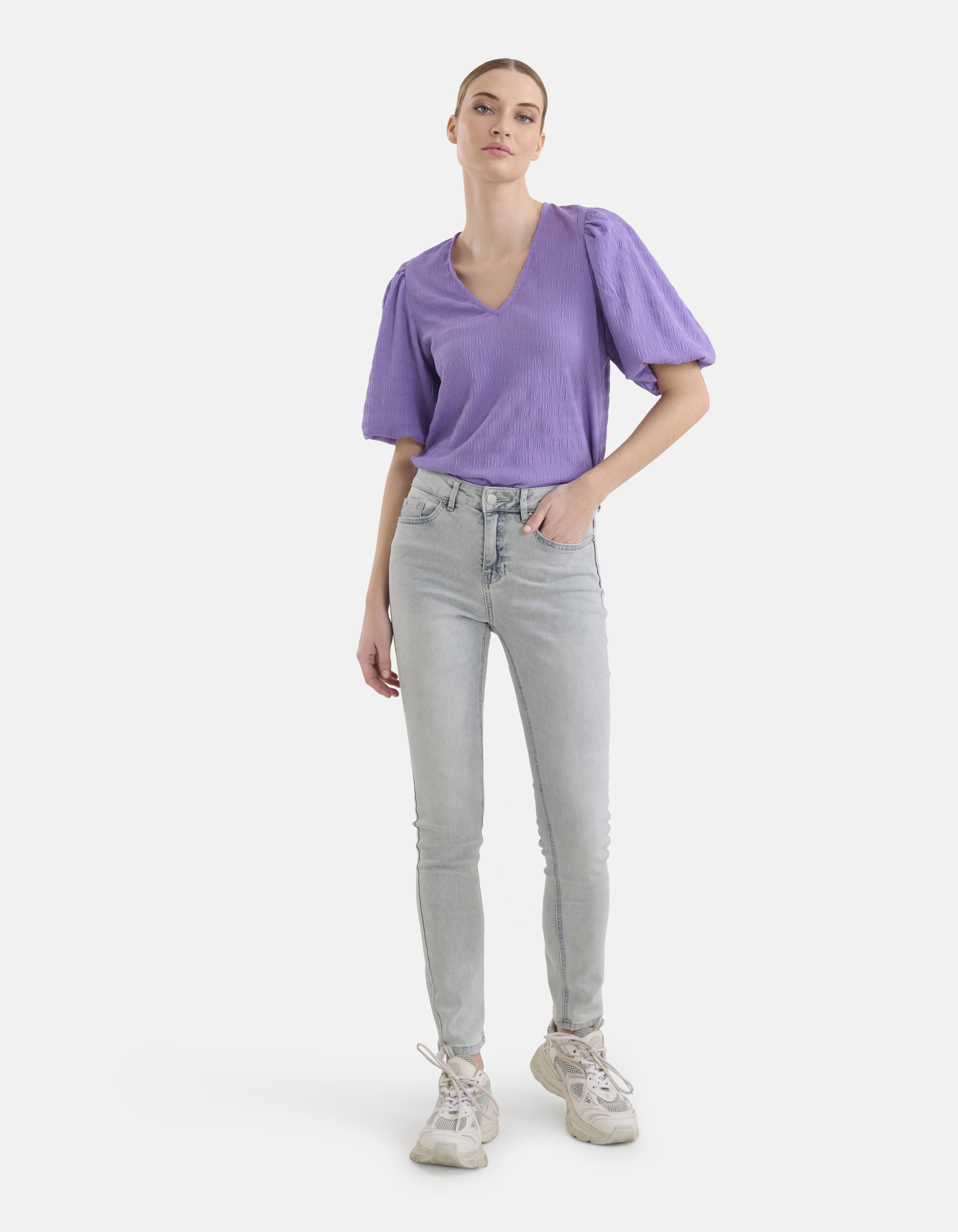 Skinny Jeans Lichtgrijs L30 SHOEBY WOMEN