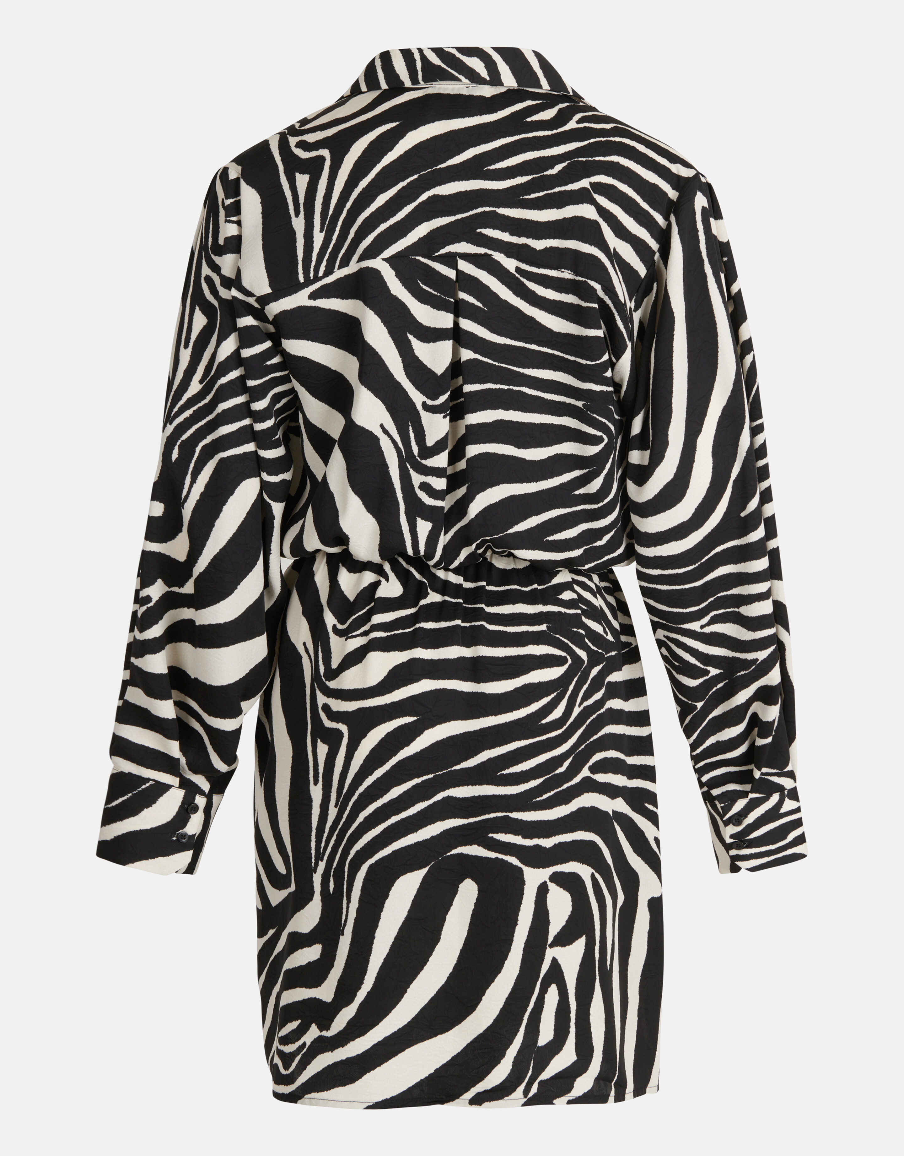 Zebra Print Jurk Zwart/Wit SHOEBY WOMEN