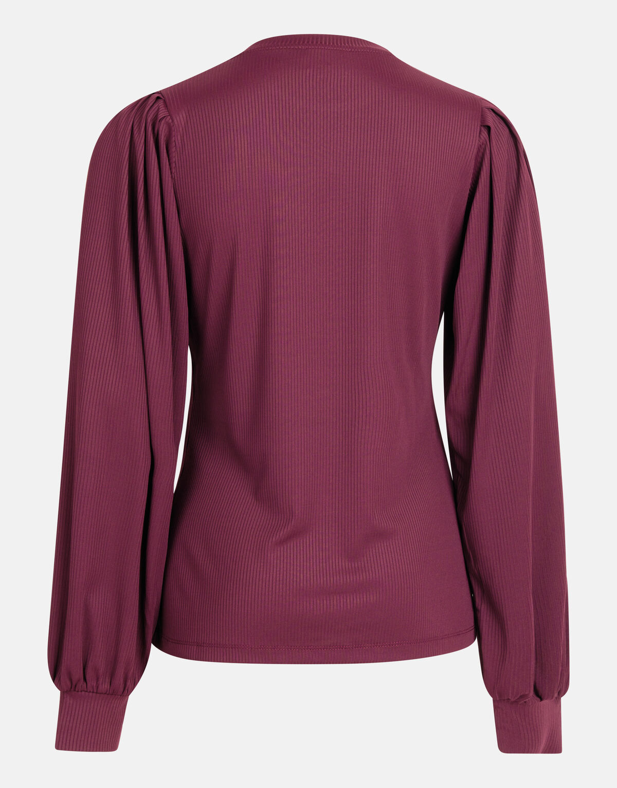 Rib Jersey Longsleeve Bordeaux SHOEBY WOMEN