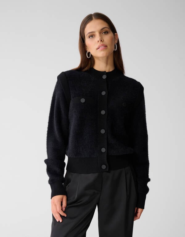 Button Vest Zwart By Mieke SHOEBY WOMEN