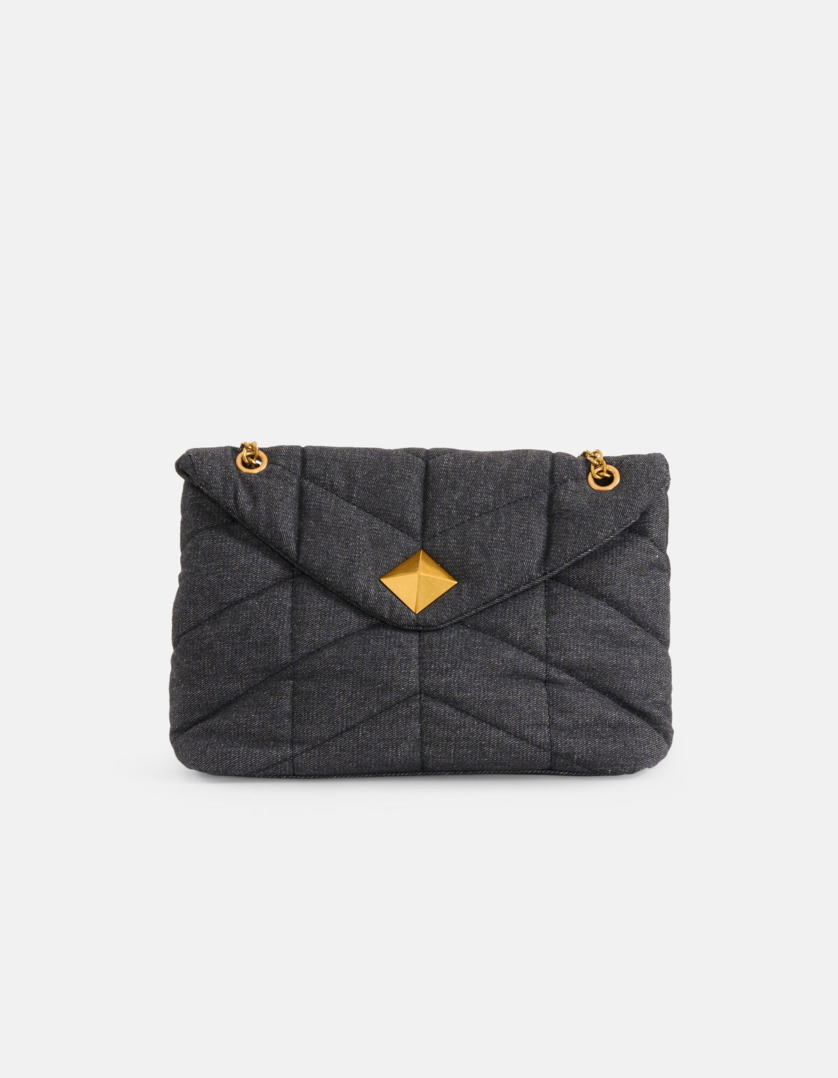 Denim Tas Donkergrijs SHOEBY ACCESSOIRES