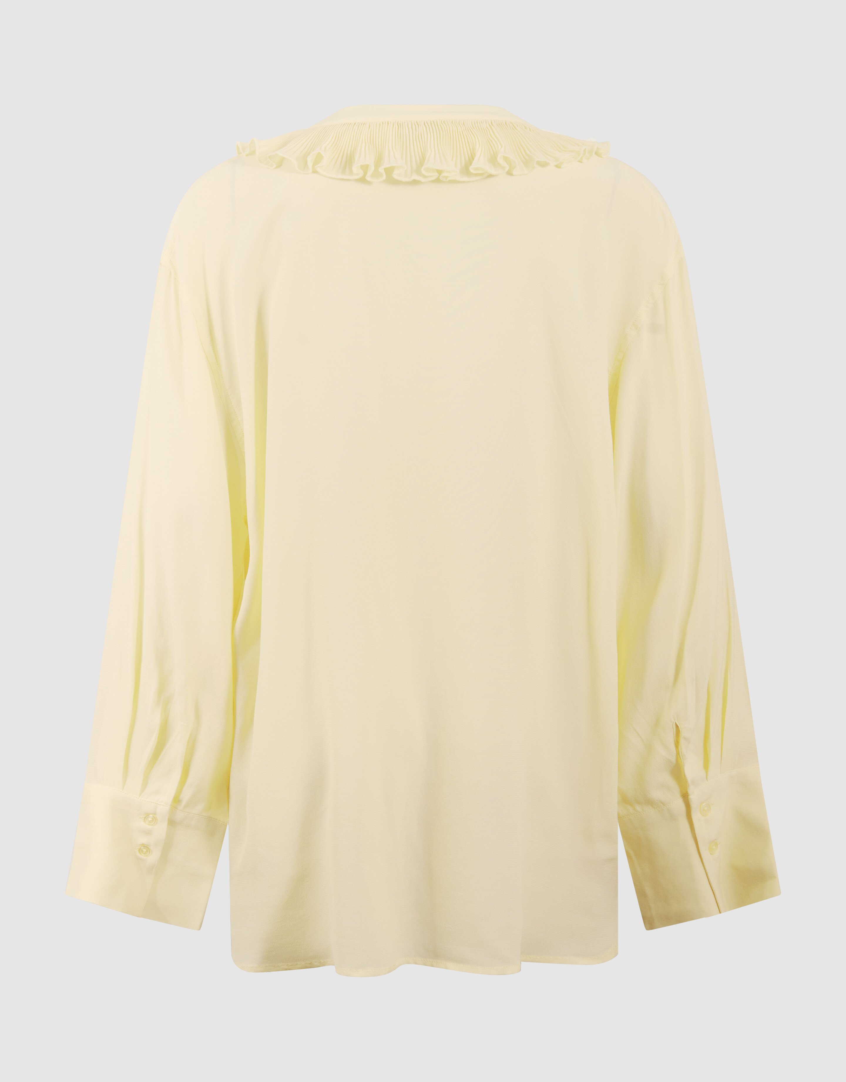 Oversized Volant Blouse Lichtgeel SHOEBY WOMEN