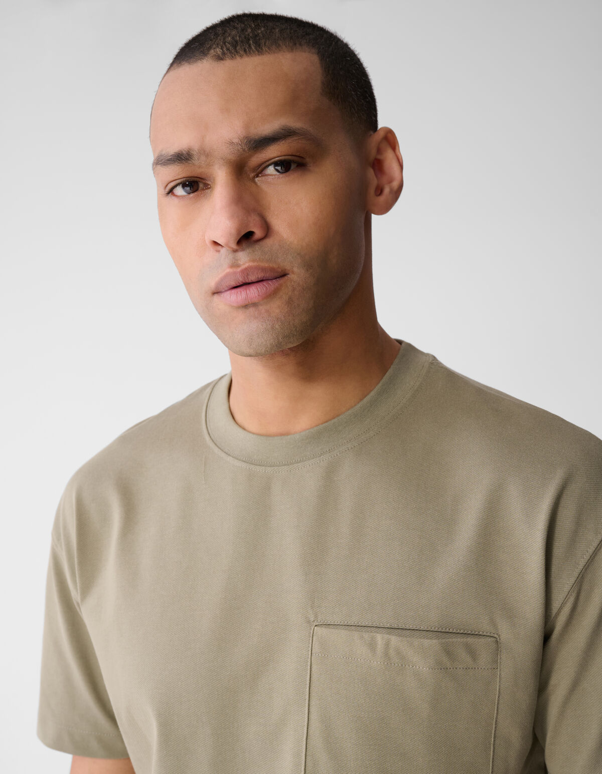 Pocket T-shirt Khaki SHOEBY MEN