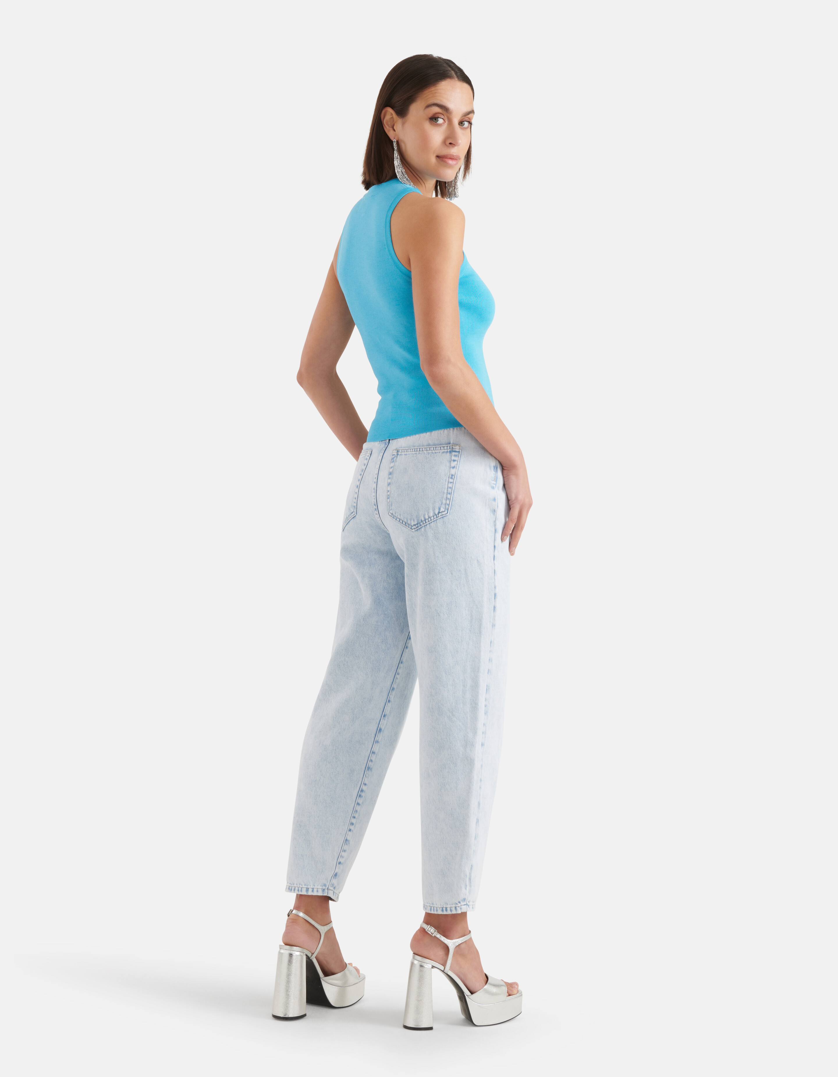 Halter Top Blauw SHOEBY WOMEN