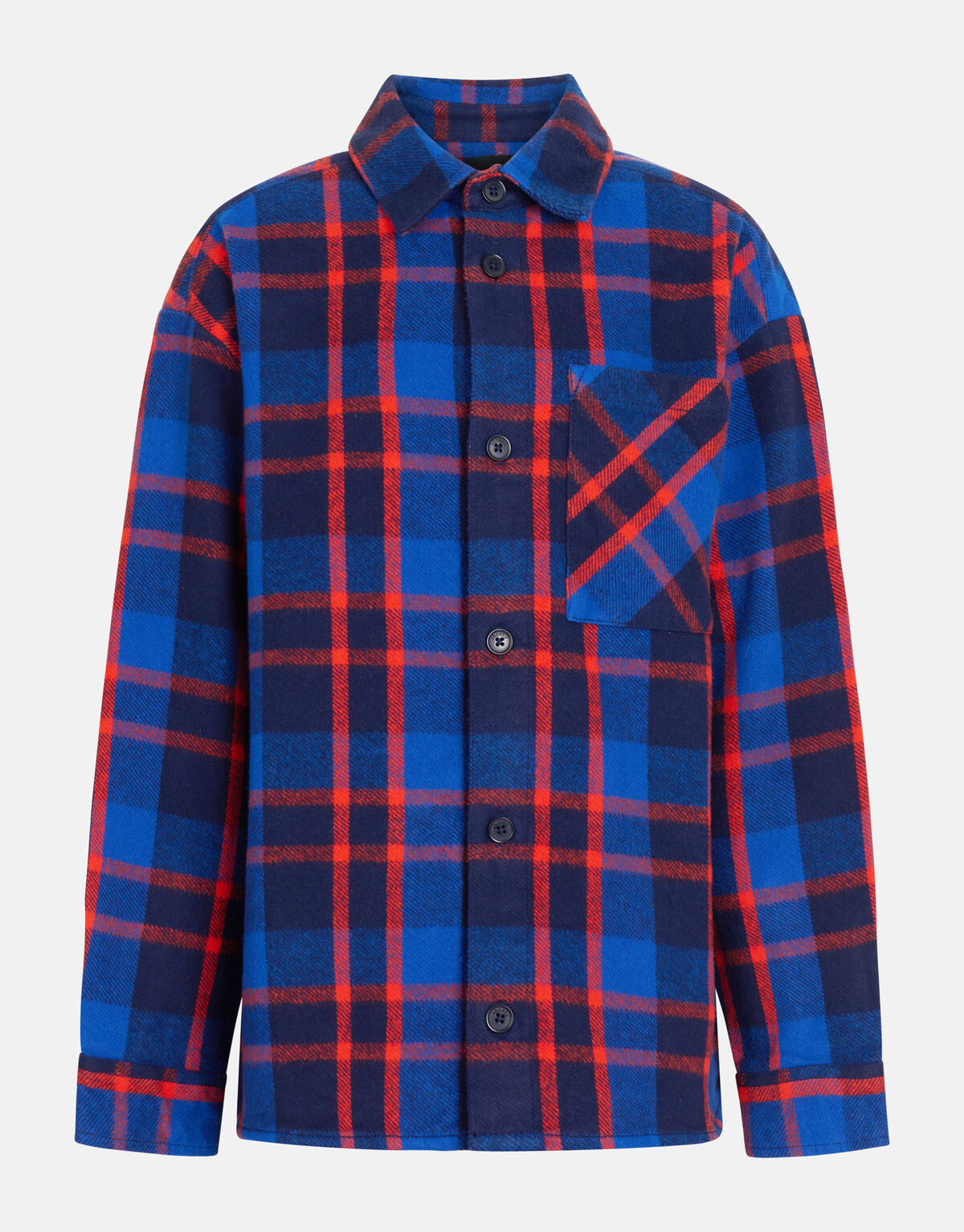 Ruiten Overshirt Blauw SHOEBY BOYS