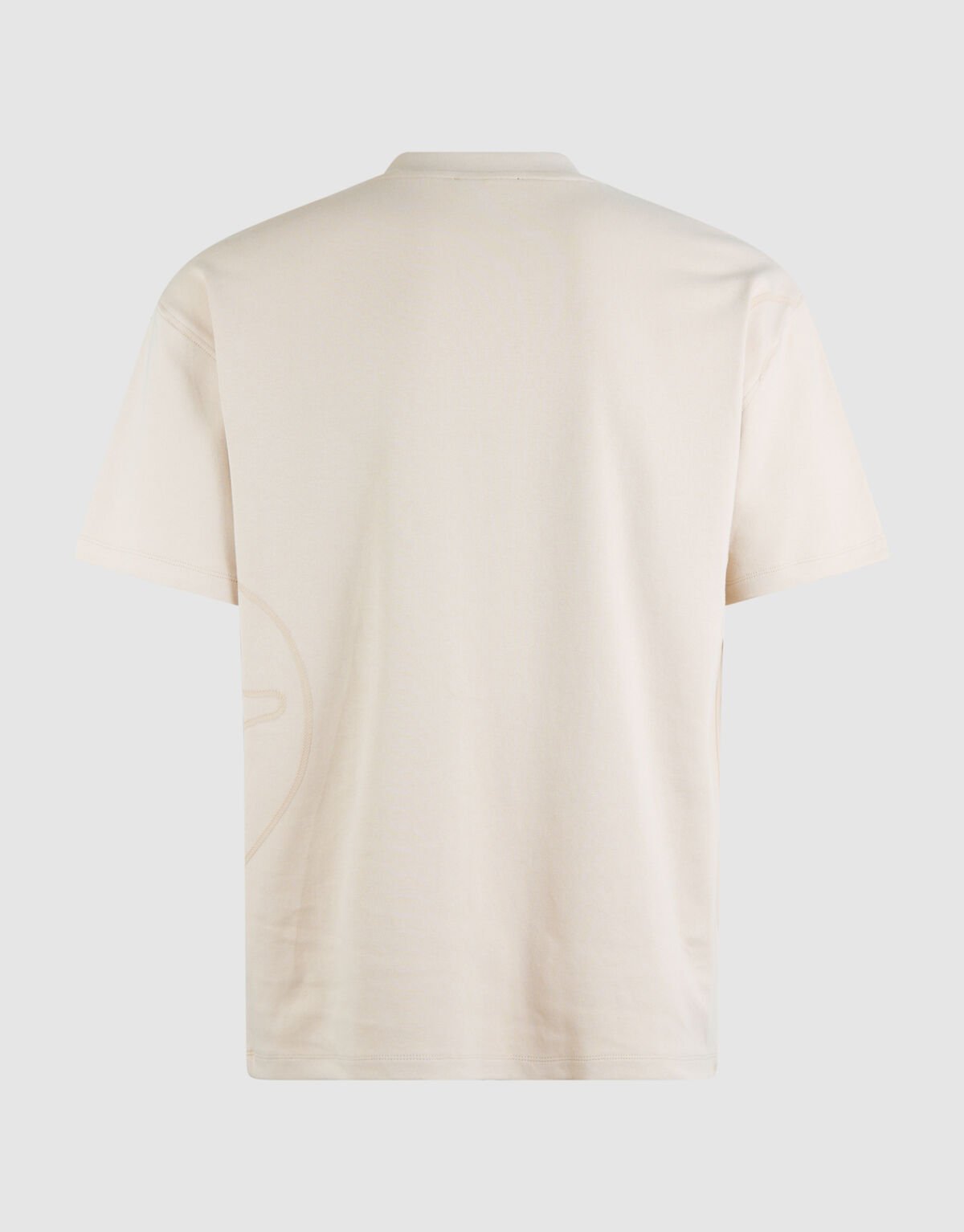 Spark Logo Print T-shirt Beige SHOEBY MEN