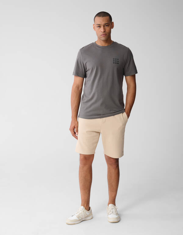 Multi Sparkle Artwork T-shirt Donkergroen SHOEBY MEN