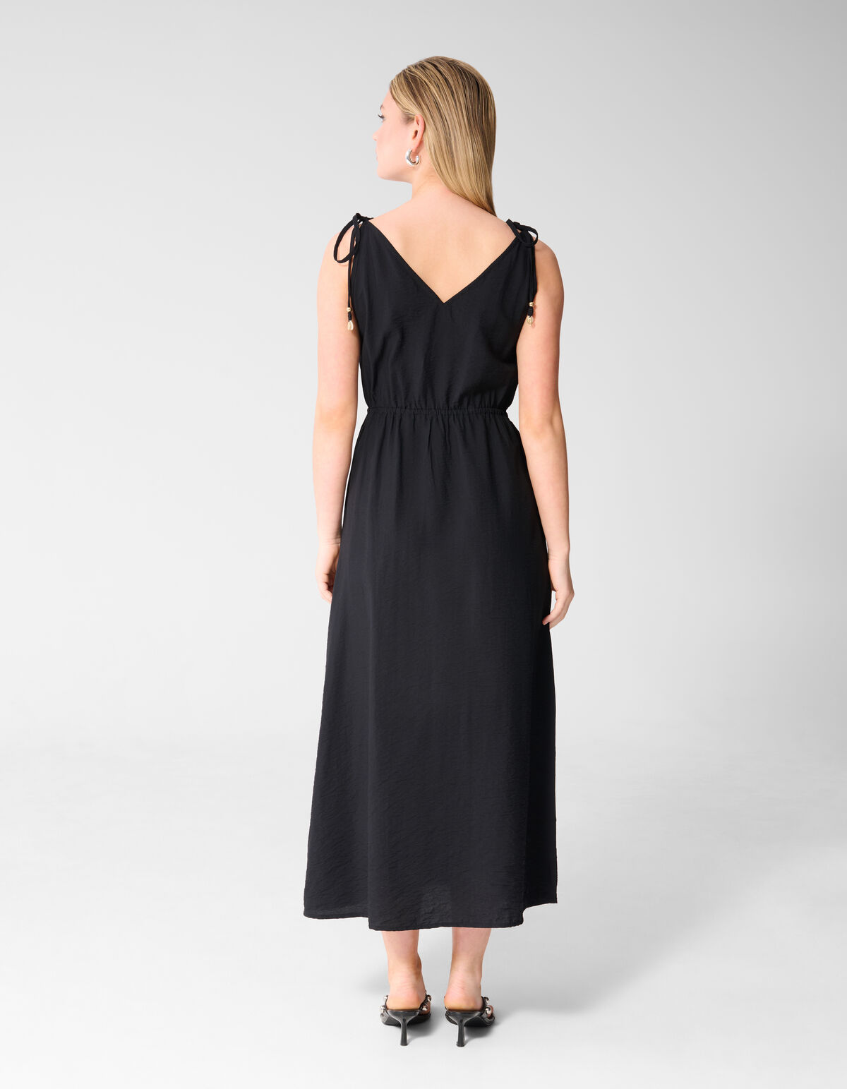 Summer Maxi Jurk Zwart SHOEBY WOMEN