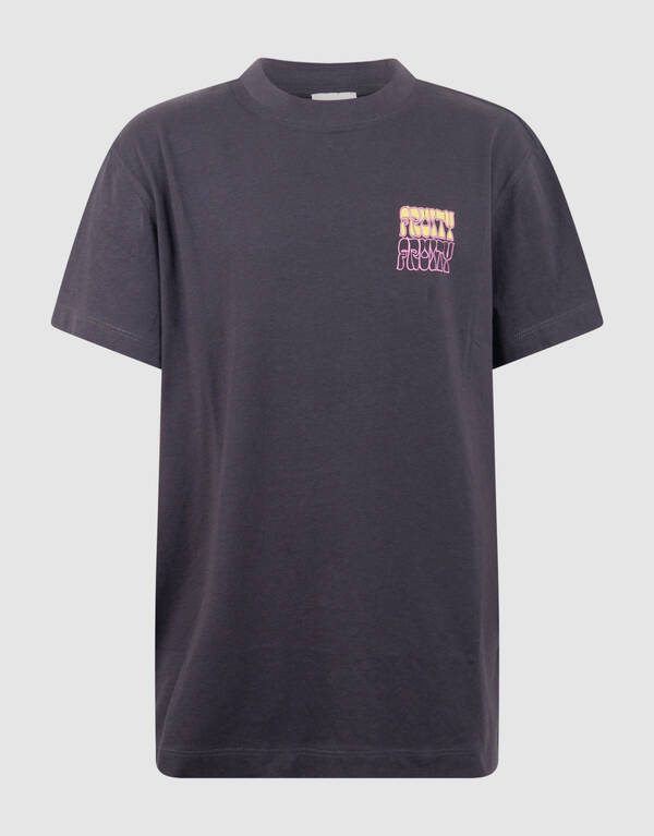 Fruity Artwork T-shirt Donkergrijs SHOEBY GIRLS