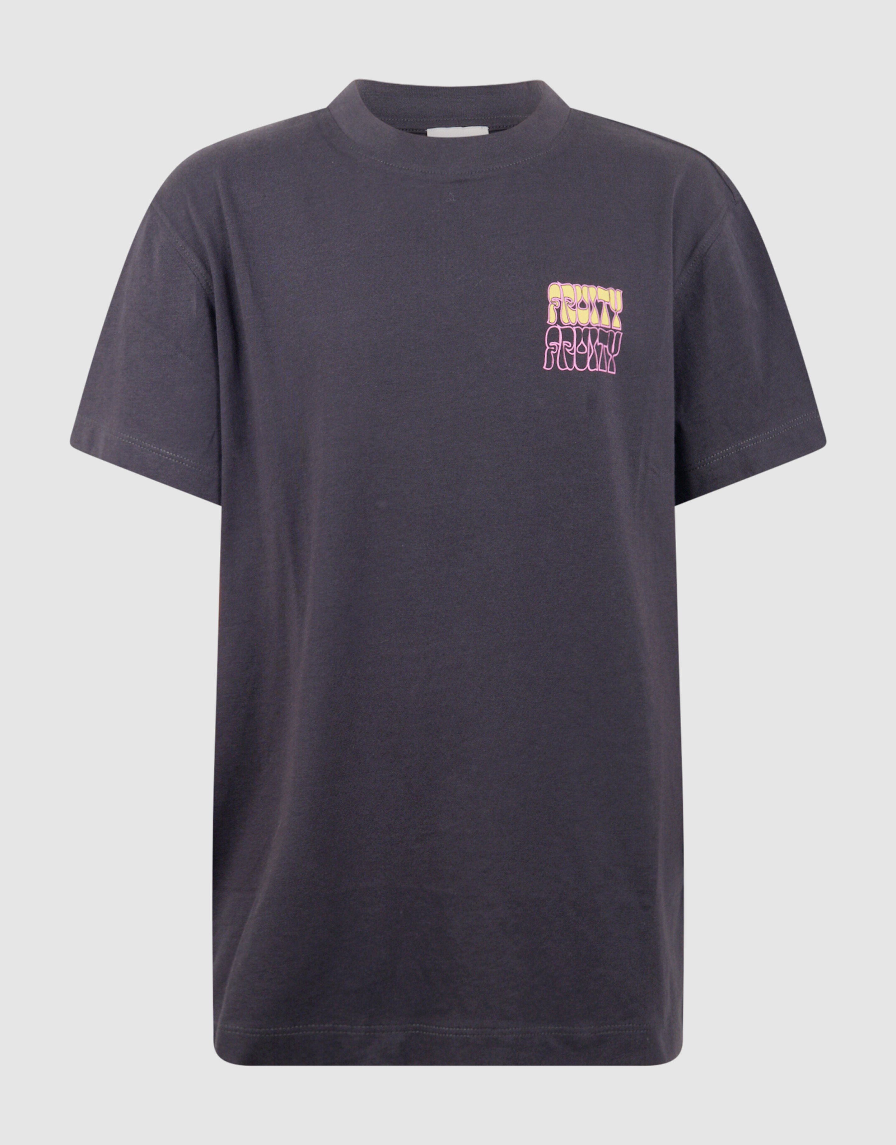 Fruity Artwork T-shirt Donkergrijs SHOEBY GIRLS