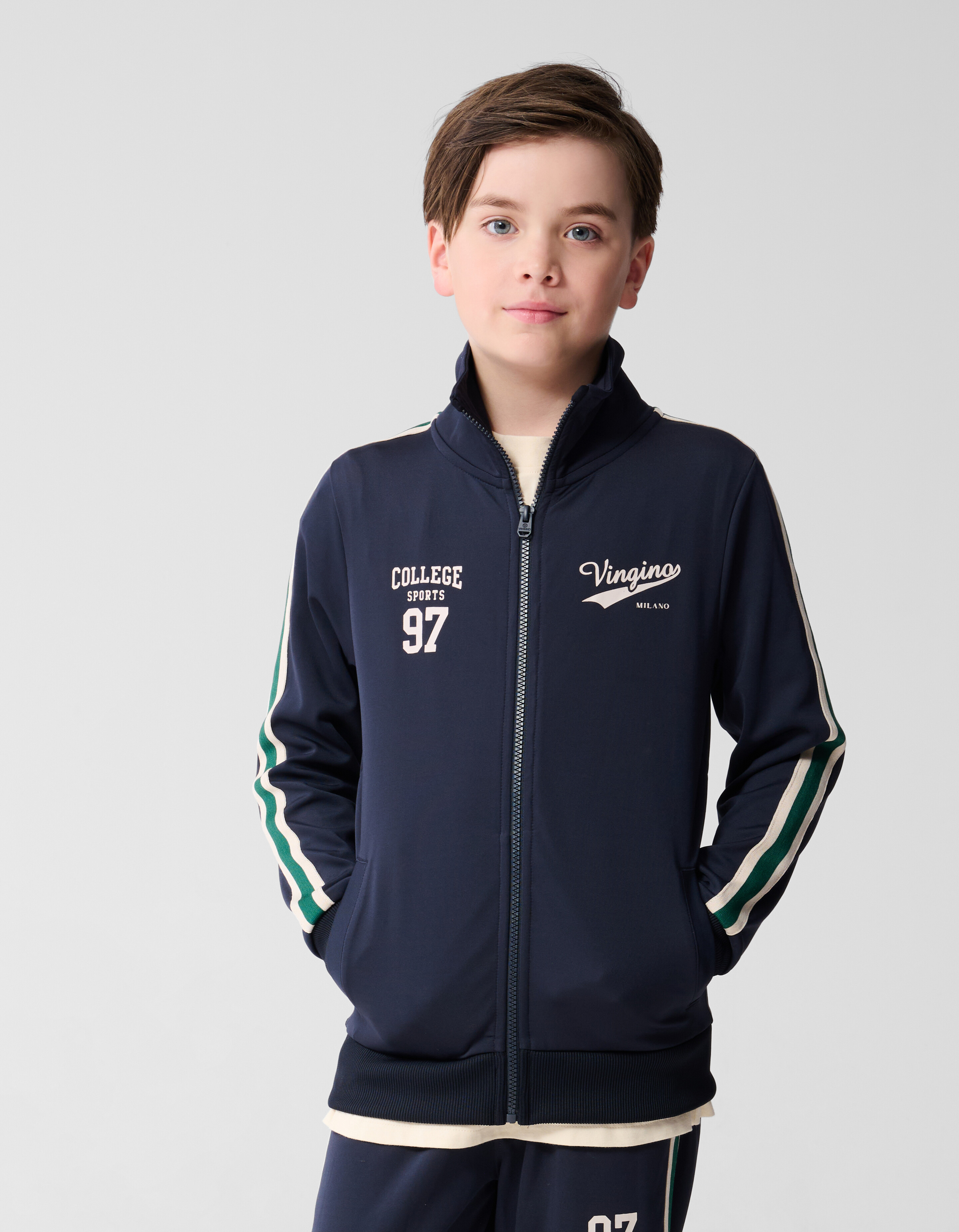 College Vest Donkerblauw Shoeby X Vingino SHOEBY BOYS