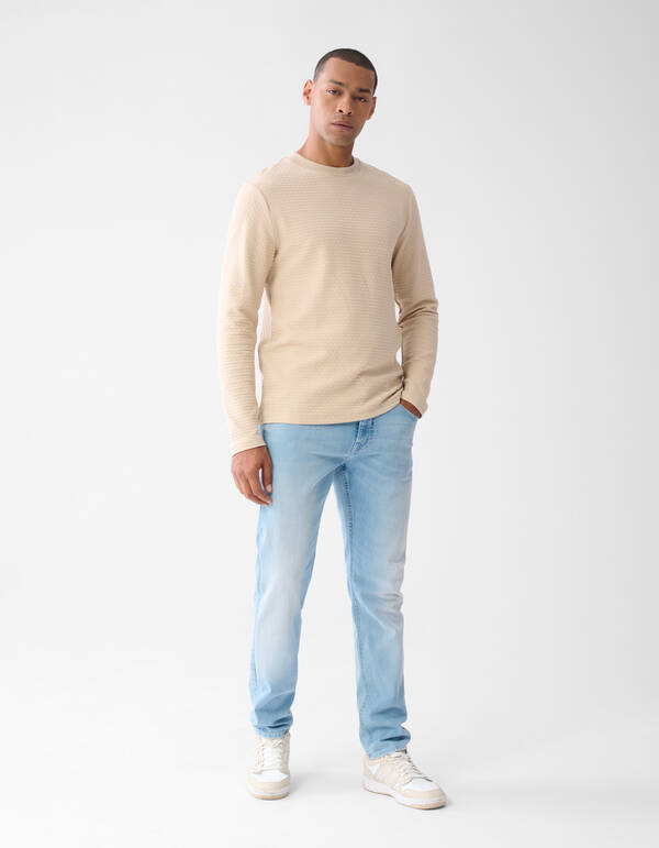 Slim Fit Jeans Lichtblauw L34 SHOEBY MEN