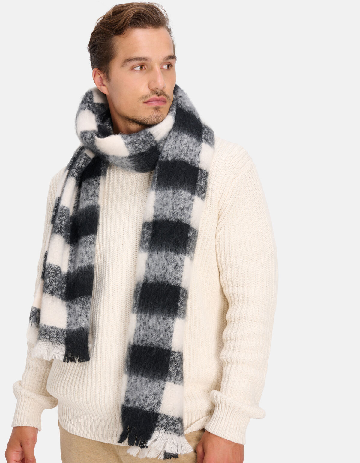 Geruiten Sjaal By Fred SHOEBY ACCESSOIRES