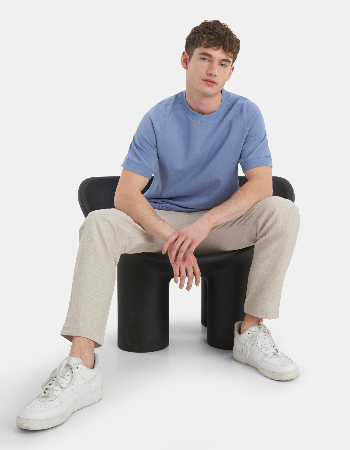 Linen Stripe Pants REFILL