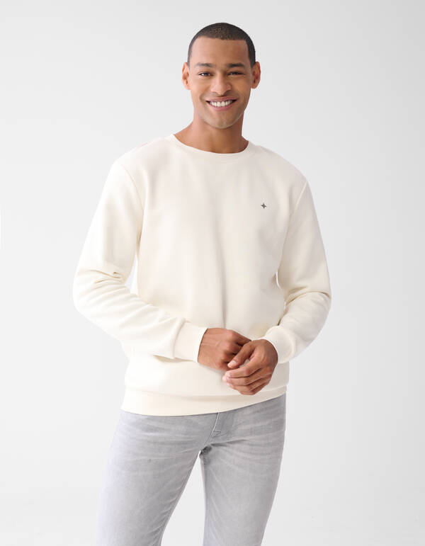 Sparkle Sweater Gebroken Wit SHOEBY MEN