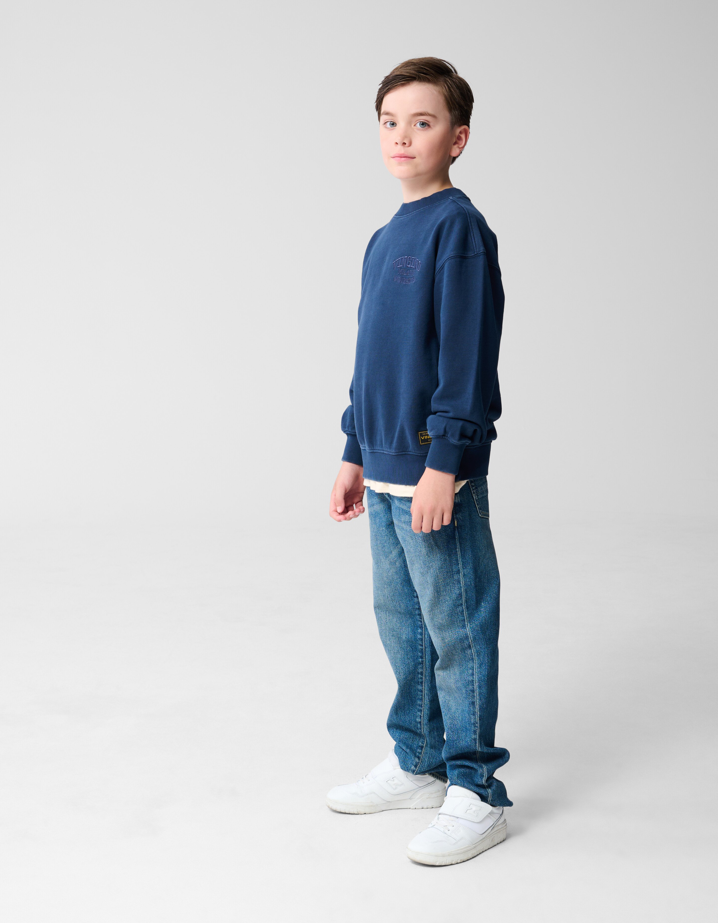 Relaxed Fit Jeans Donkerblauw SHOEBY BOYS