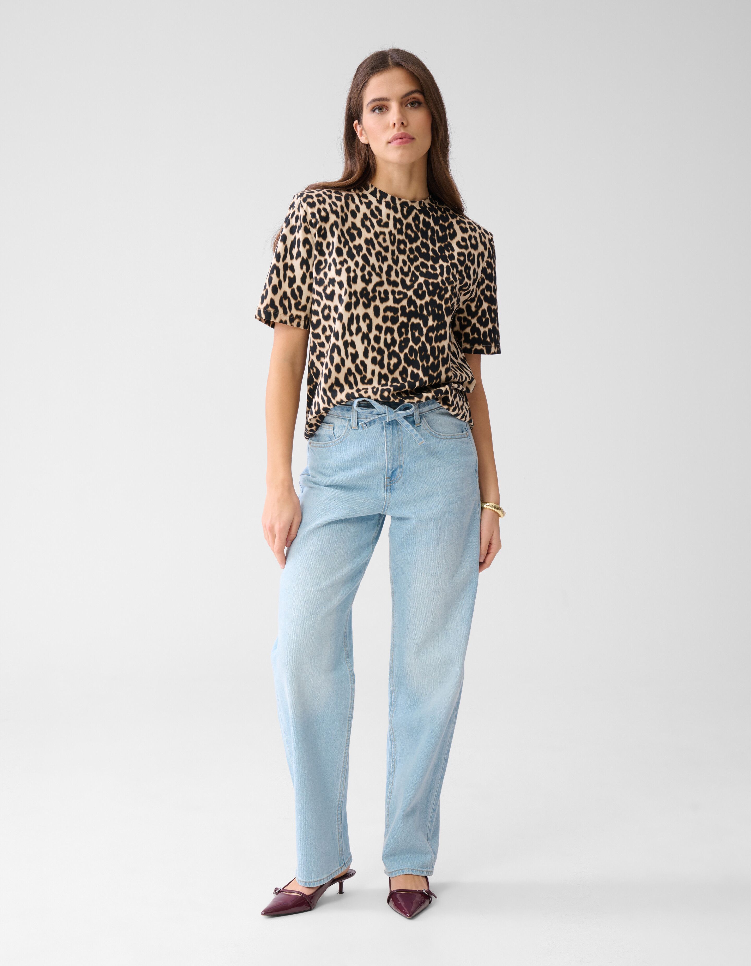 Balloon Fit Jeans Bleached SHOEBY WOMEN