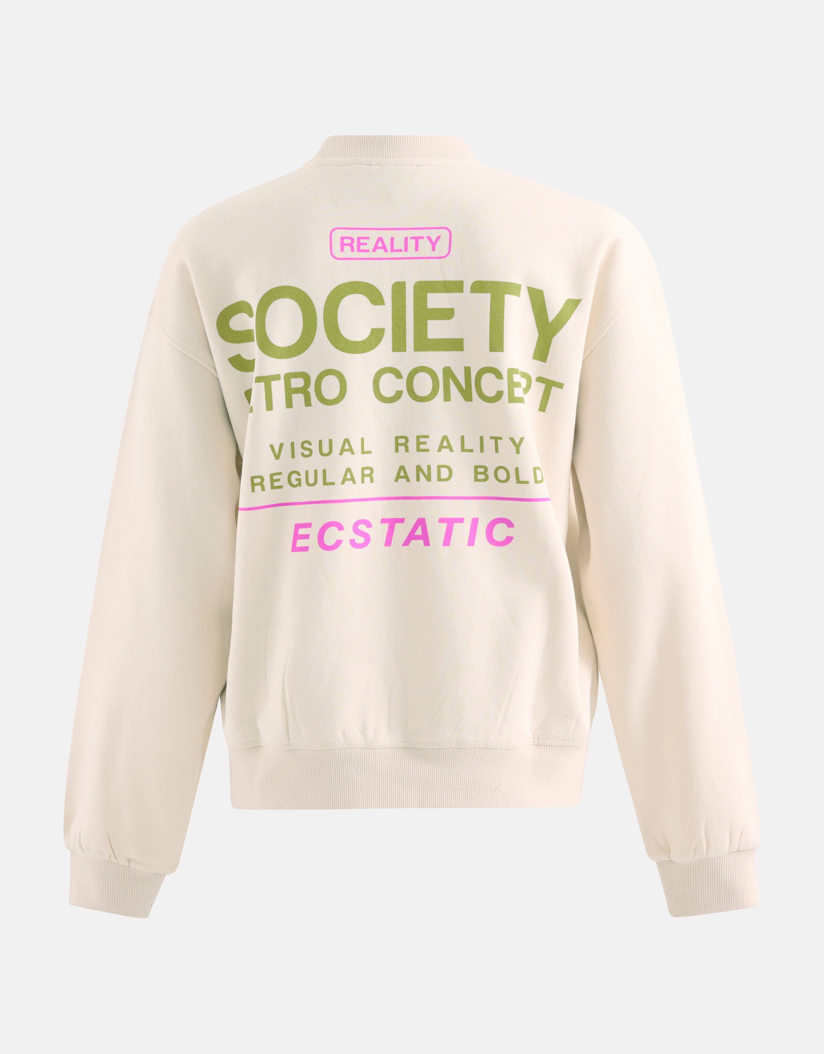 Society Artwork Sweater Beige SHOEBY WOMEN