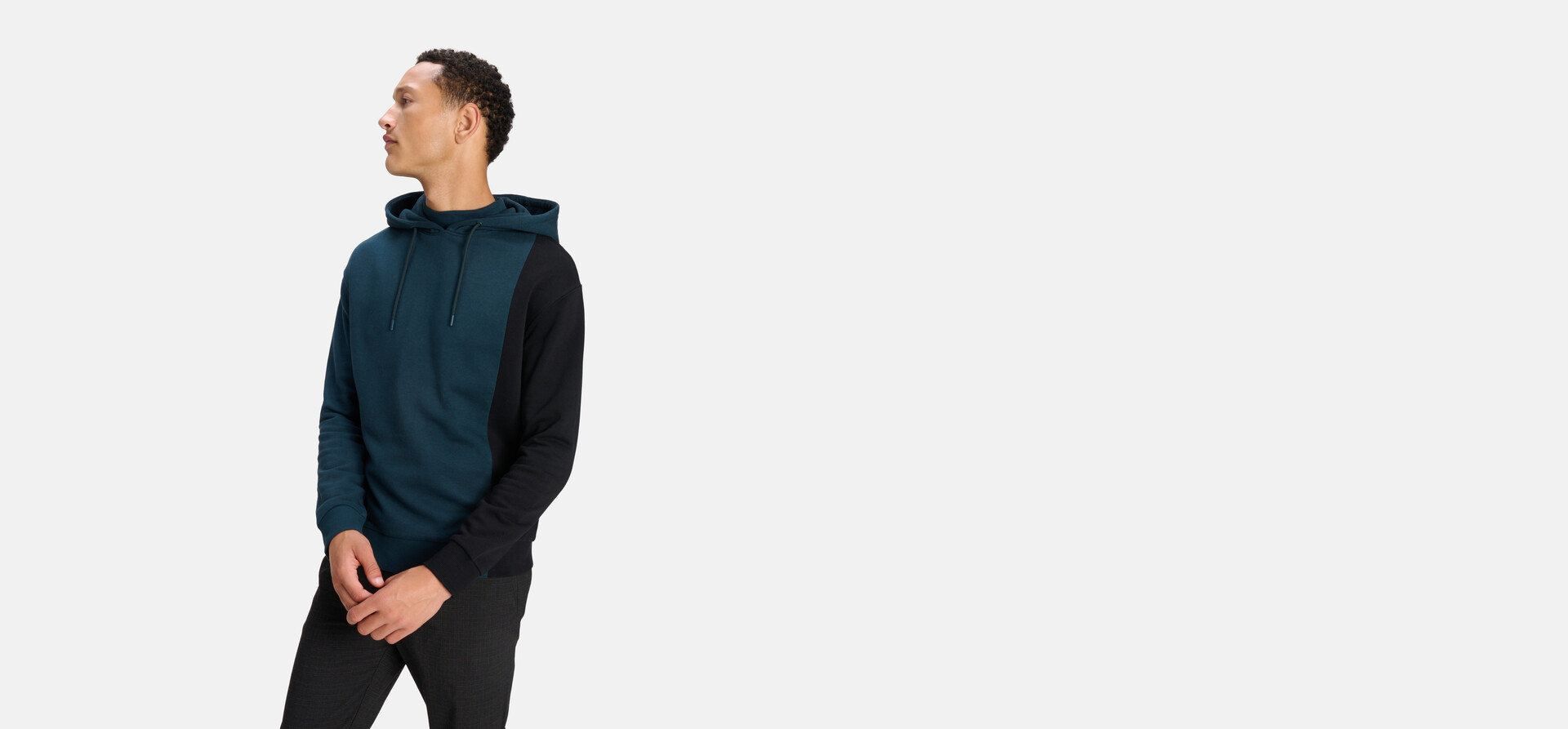 Coltrui Hoodie Donkerblauw SHOEBY MEN