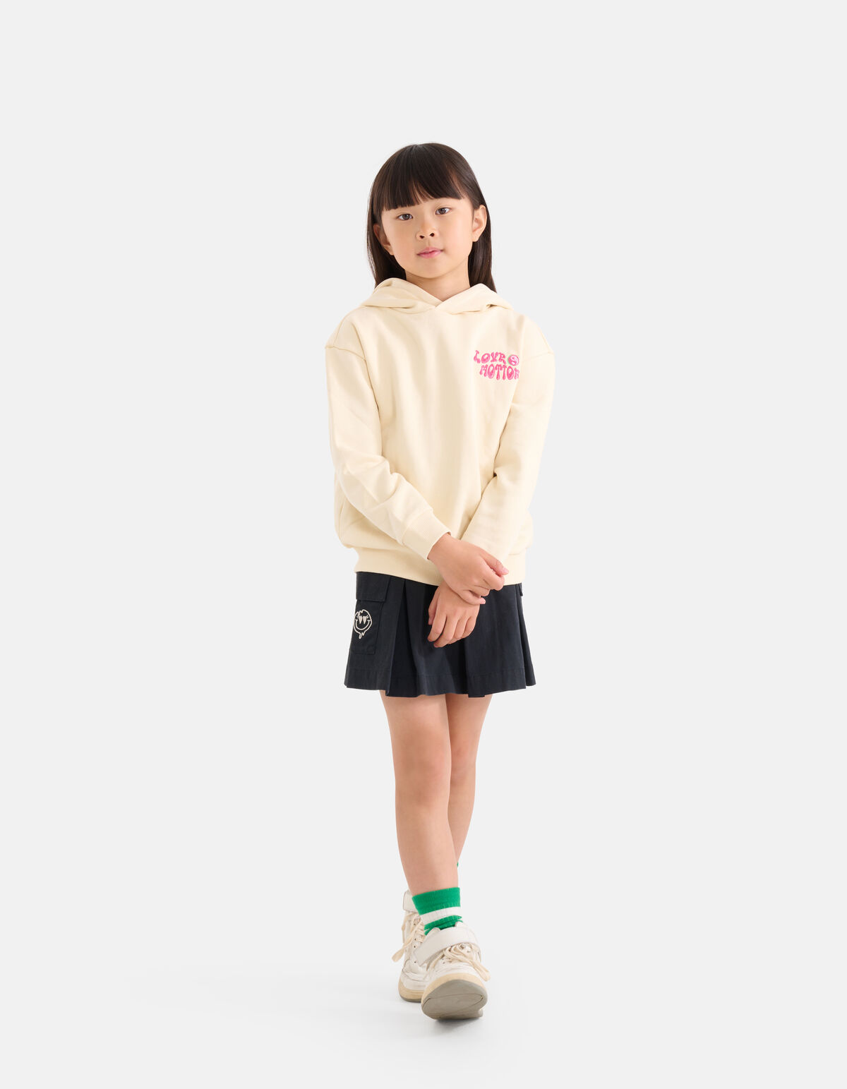 Embroidery Rok Donkergrijs SHOEBY GIRLS