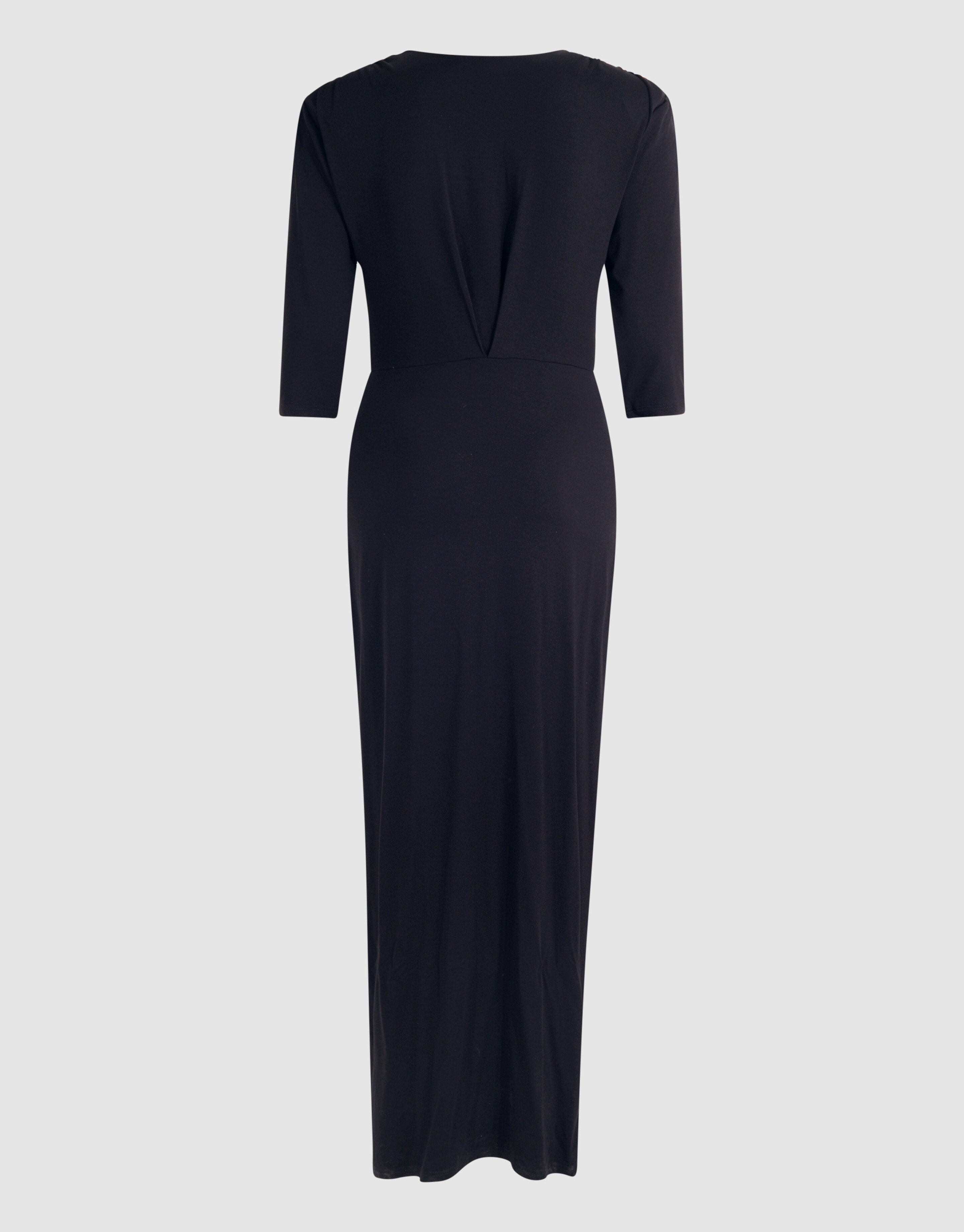 Maxi Jurk Zwart By Fred SHOEBY WOMEN
