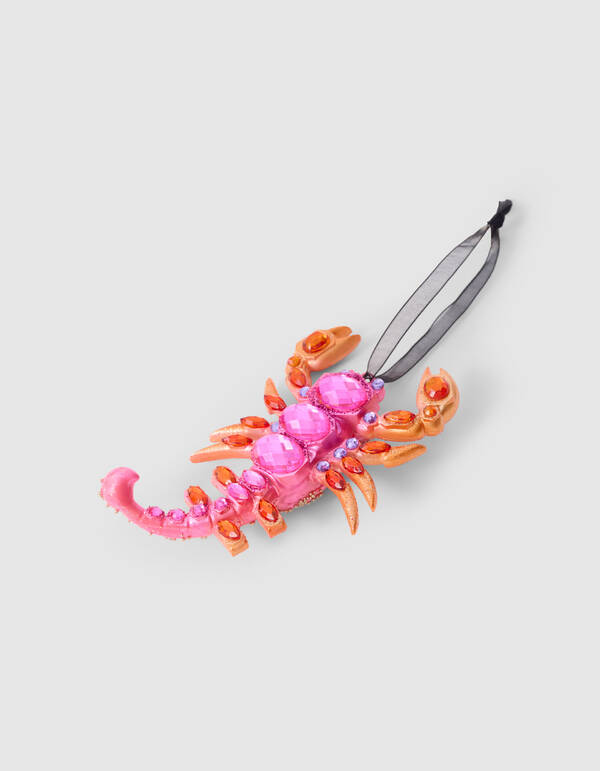 Schorpioen Kerstbal Roze By Fred SHOEBY ACCESSOIRES