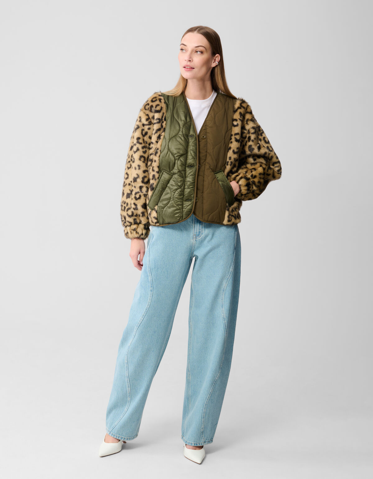 Multi Mix Leopard Jack Donkergroen SHOEBY WOMEN