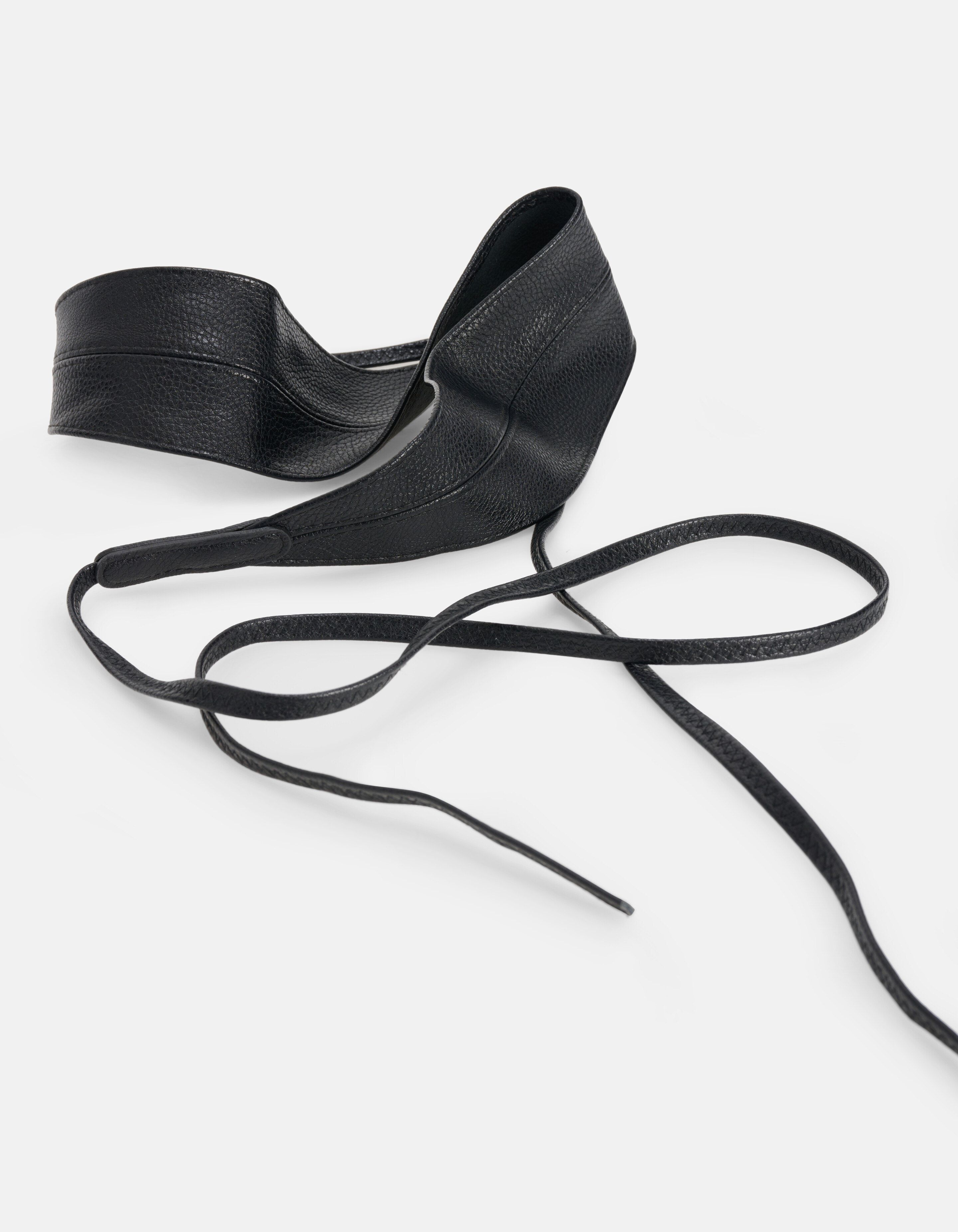 Wikkel Tailleriem Zwart ACCESSOIRES SHOEBY