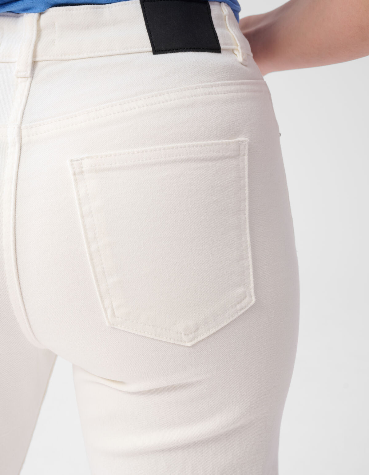 Flared Fit Jeans Gebroken Wit SHOEBY WOMEN