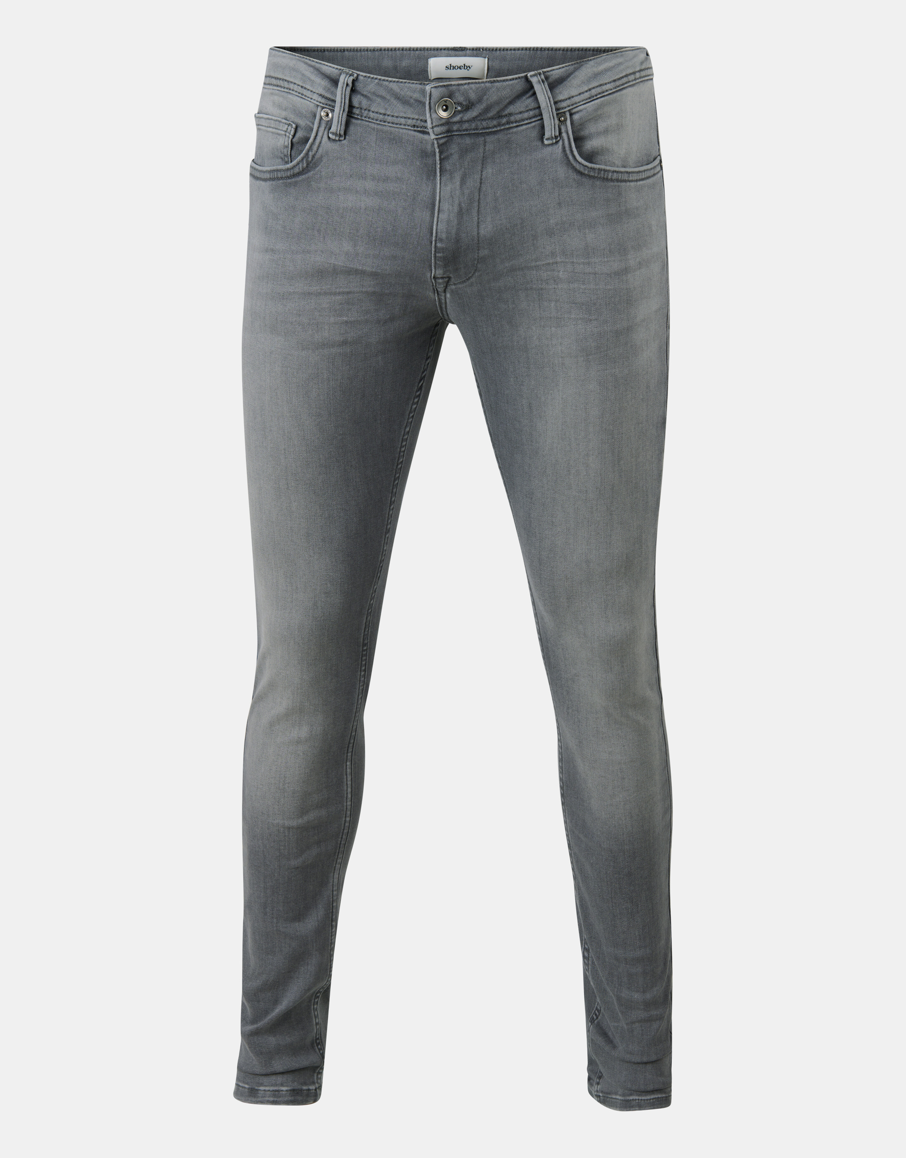 Skinny Fit Jeans Grijs L34 Refill